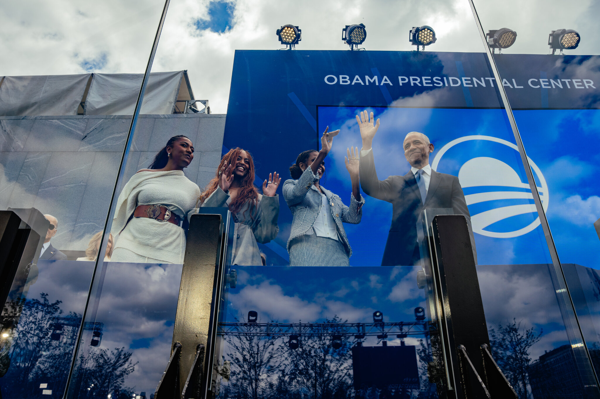 Here’s What Barack and Michelle Obama Said at His Presidential Center Opening
