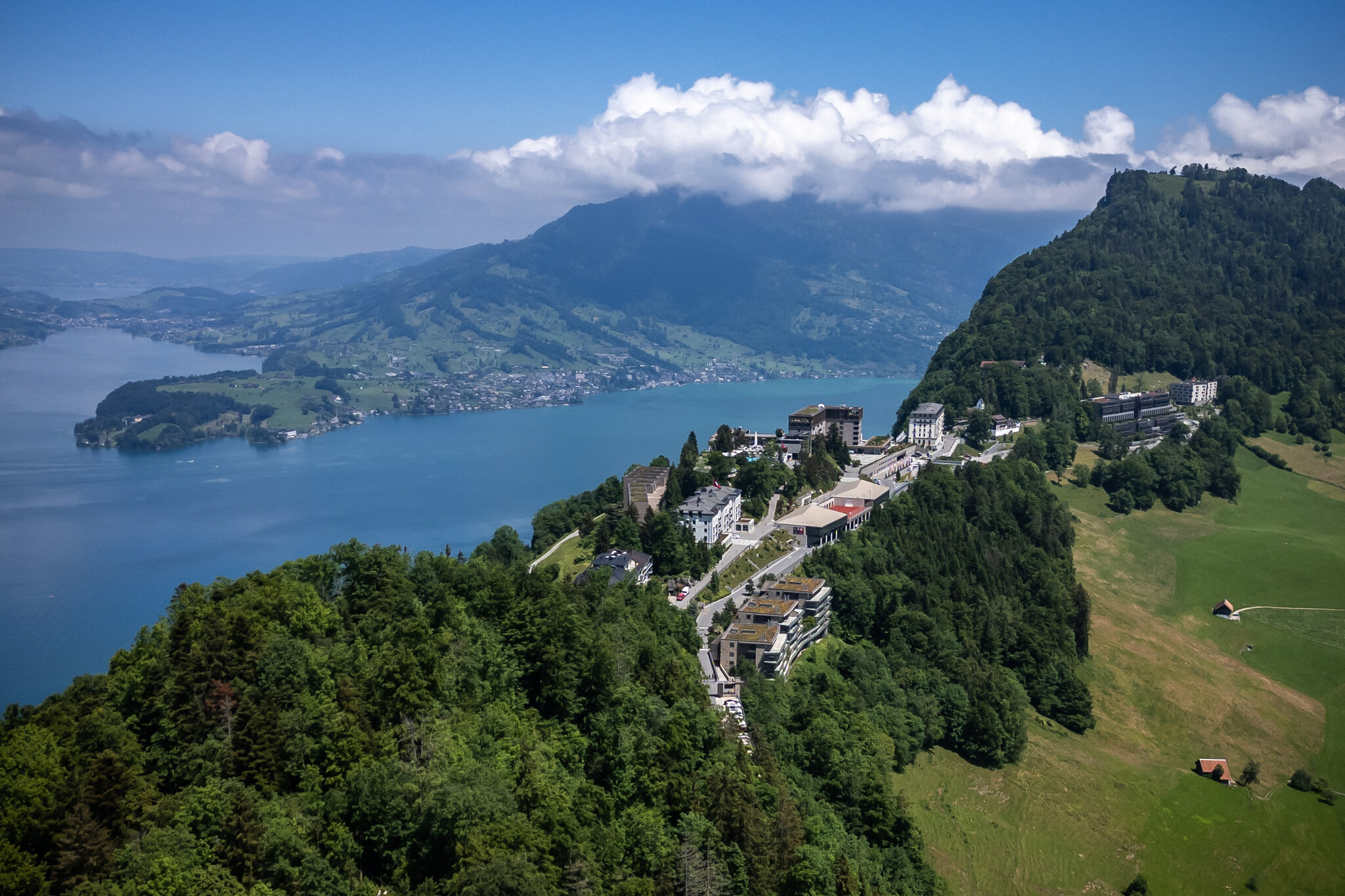 A Glamorous Swiss Resort Hosts Officials for U.S.-Iran Talks