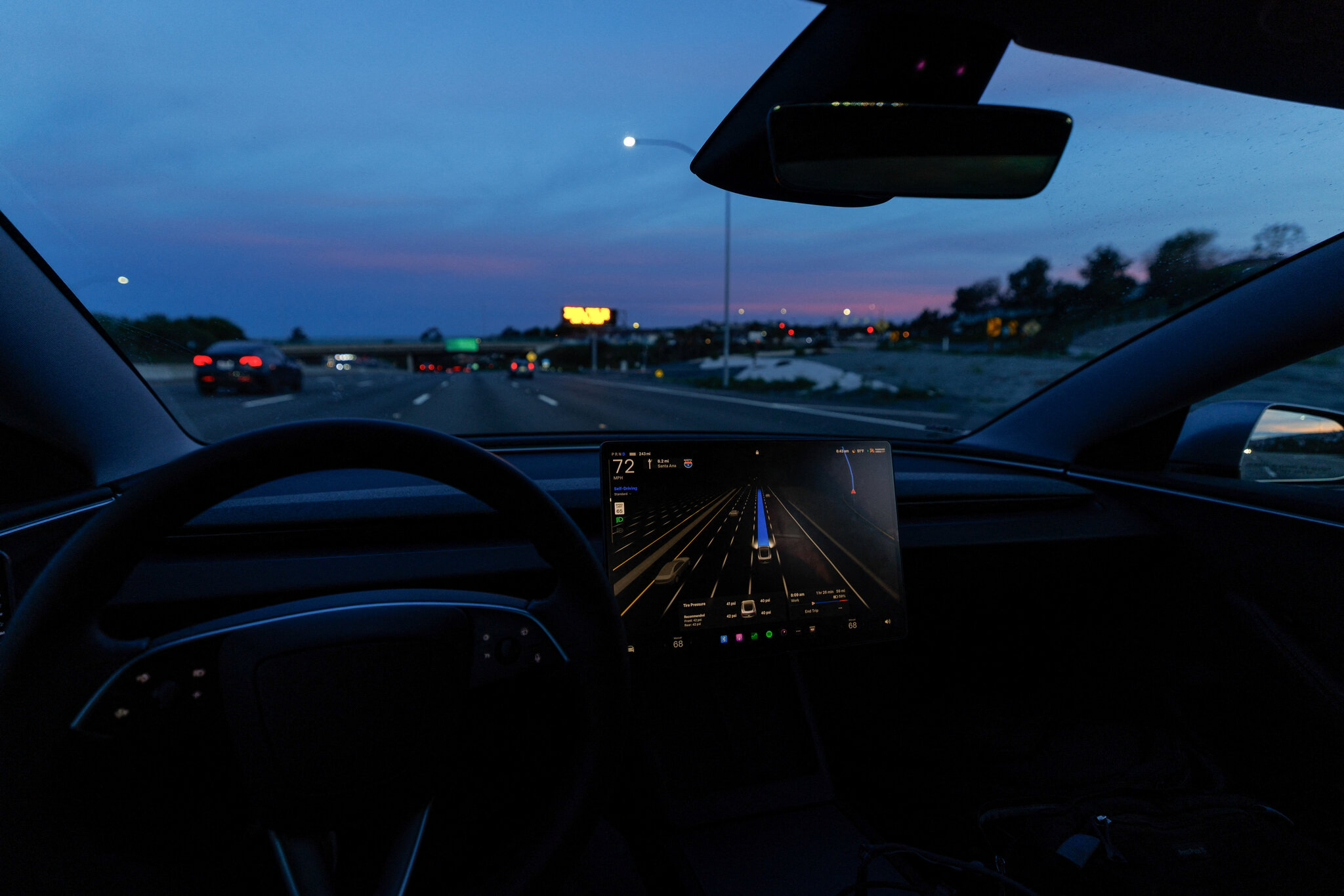 Tesla Driver Using Autopilot Crashes Into Home, Killing a Woman, Officials Say