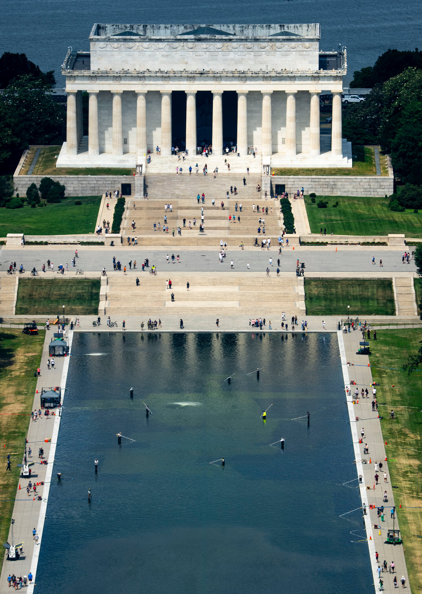 Trump on the Shabby Condition of the Reflecting Pool: Not My Fault