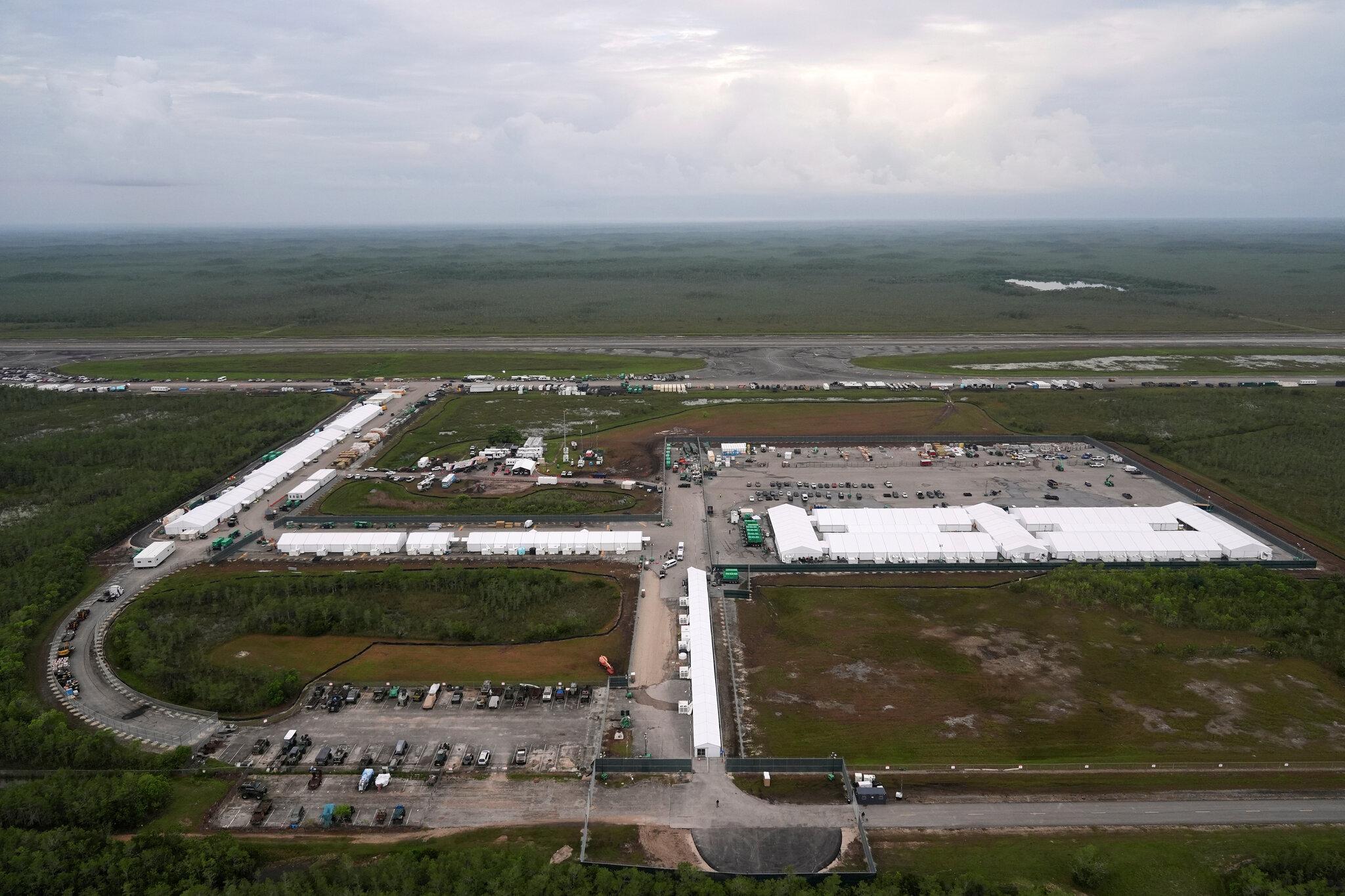 Vendors Told to Start Dismantling ‘Alligator Alcatraz’ Detention Center