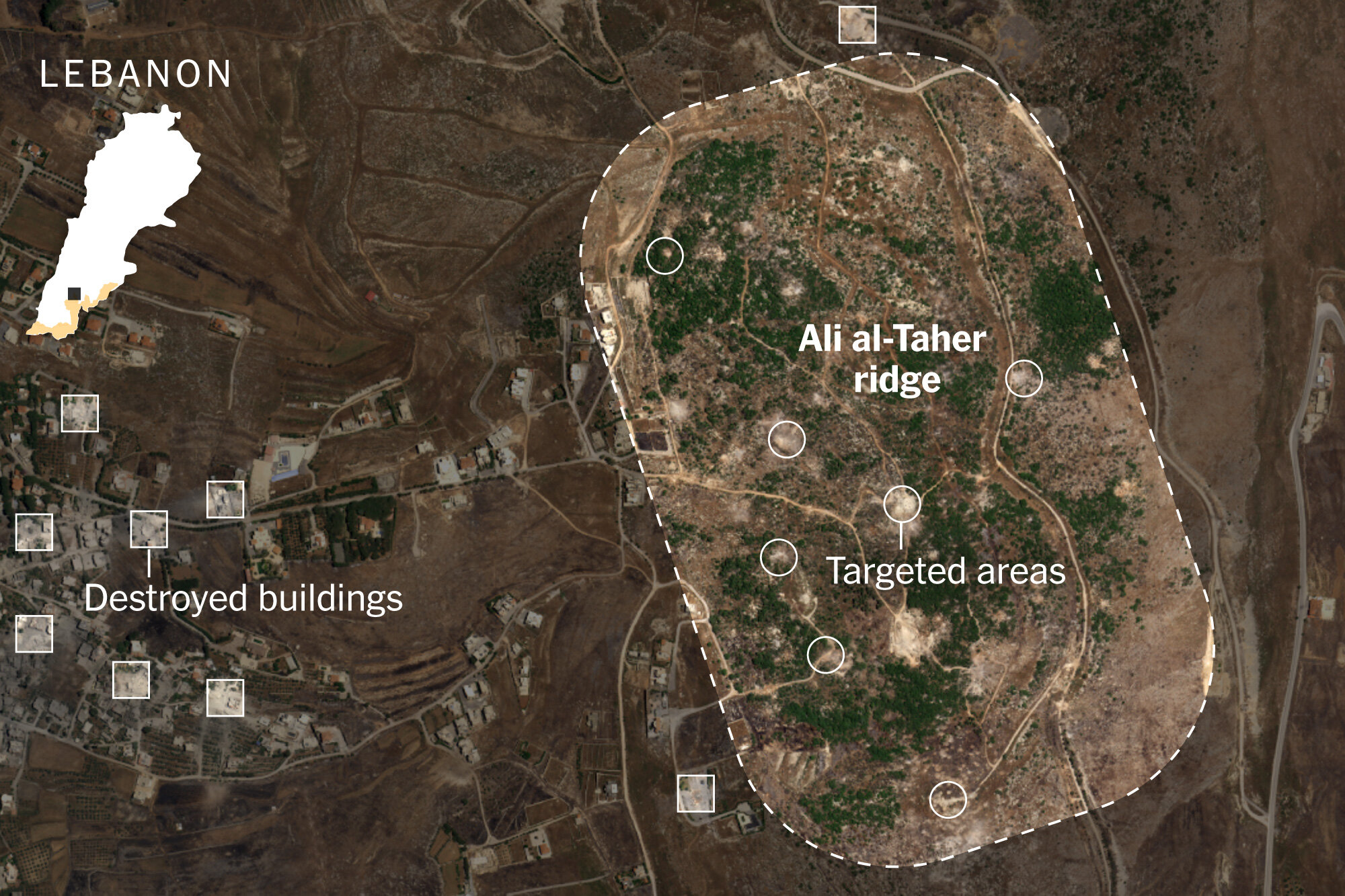 Israel Says It Has Trapped Hezbollah Fighters in an Underground Complex