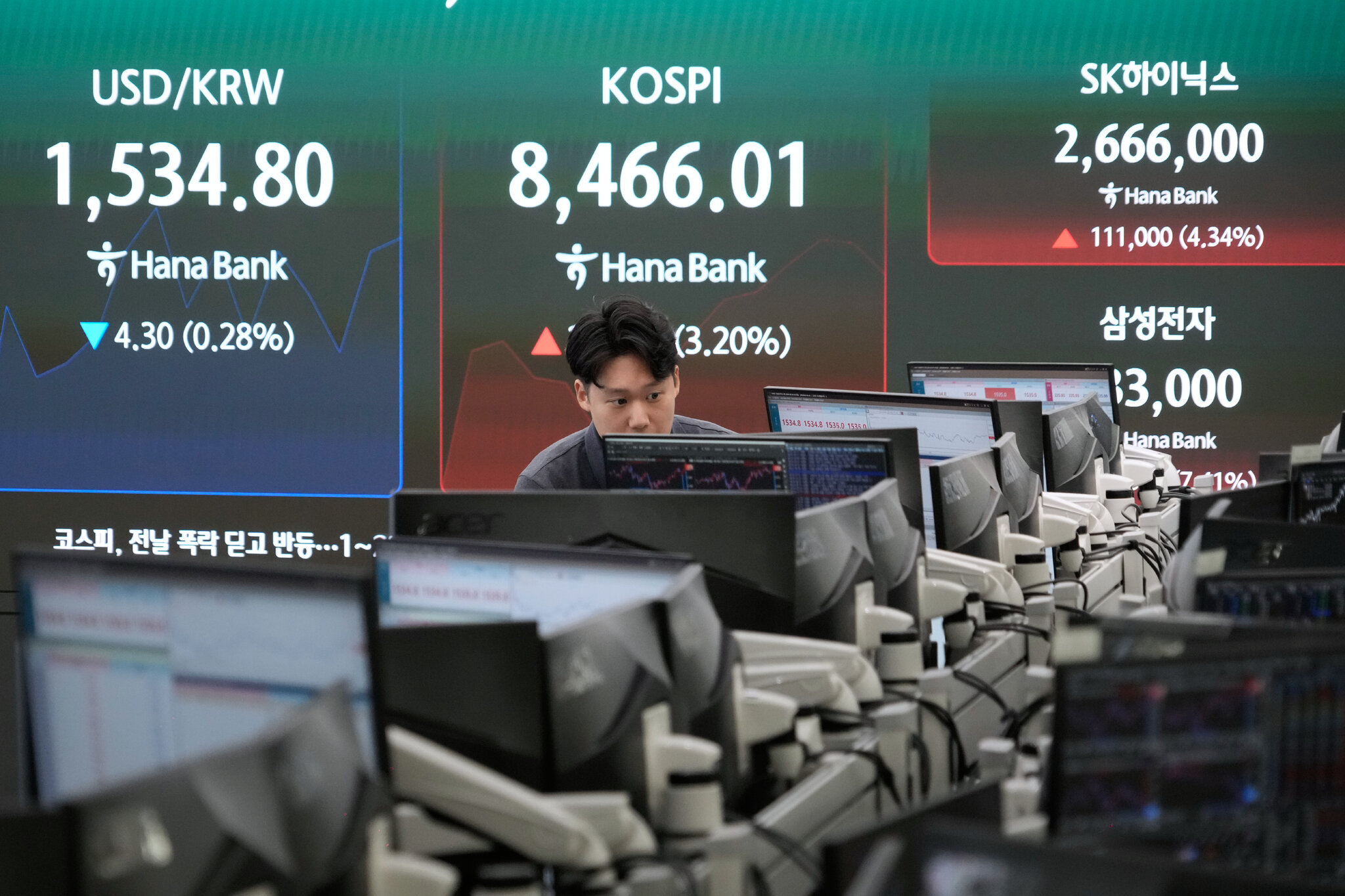 Asia Tech Shares Swing Wildly as A.I. Jitters Persist