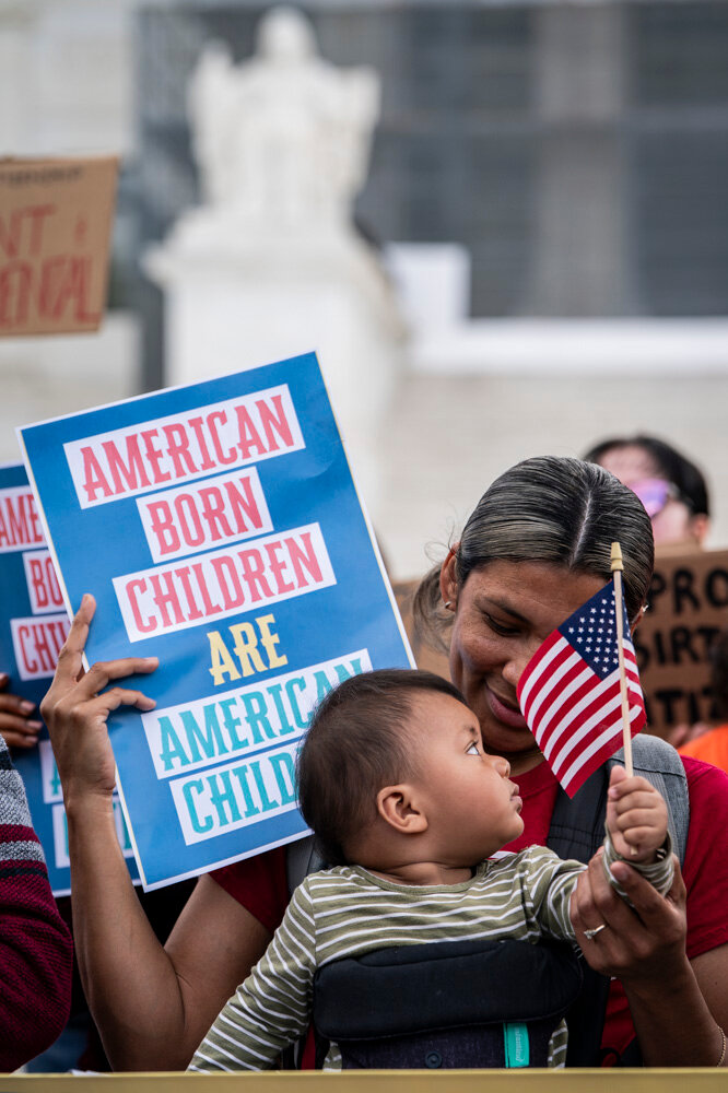 55% of Americans support birthright citizenship.