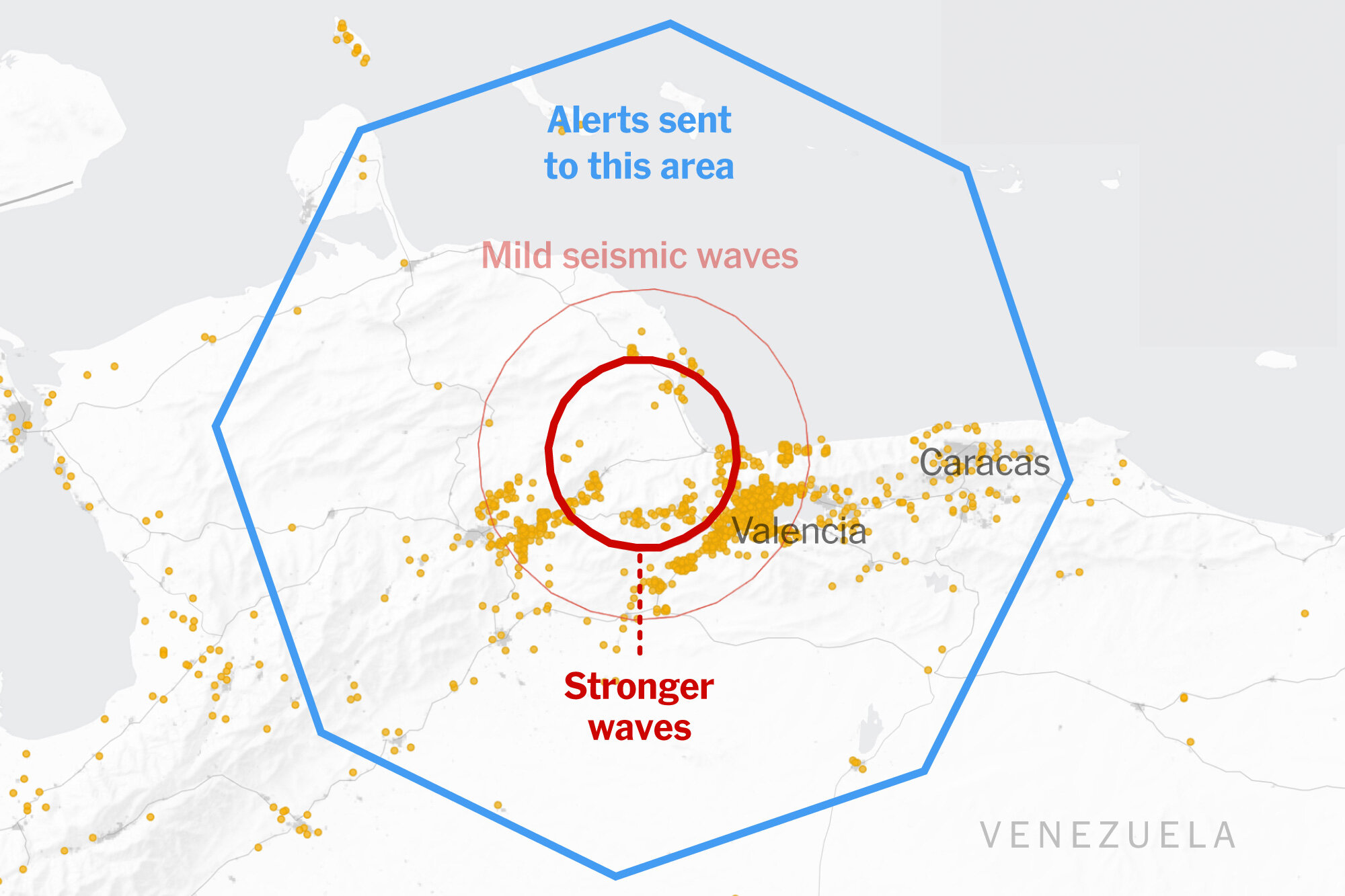 How Phones Alerted Millions Before Quakes Shook Venezuela