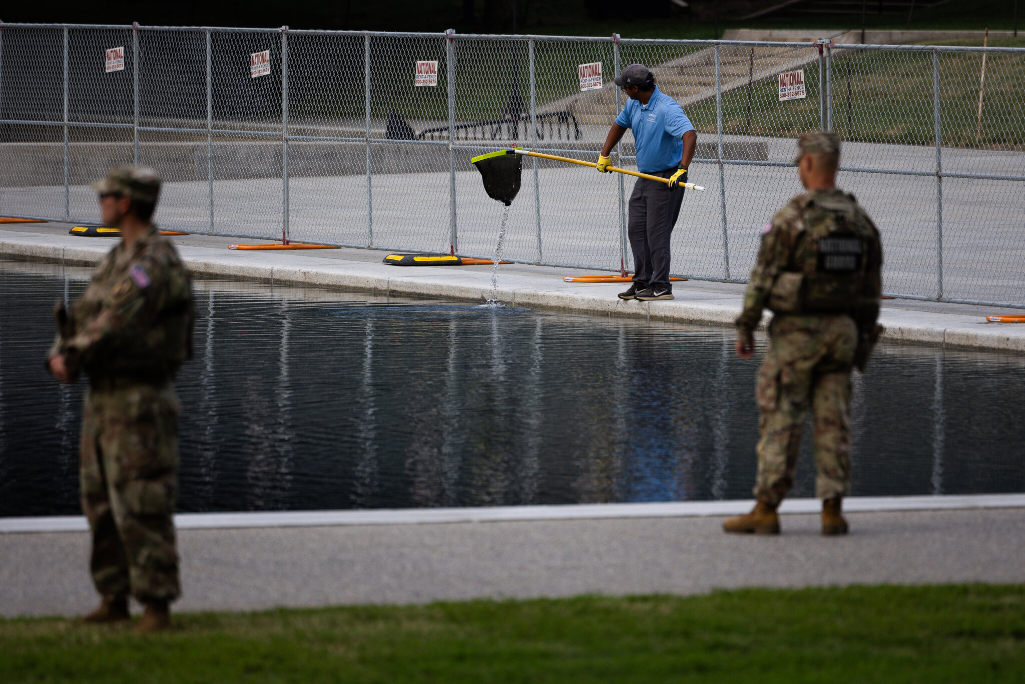 What to Know About Trump’s Claims of Vandalism at the Reflecting Pool