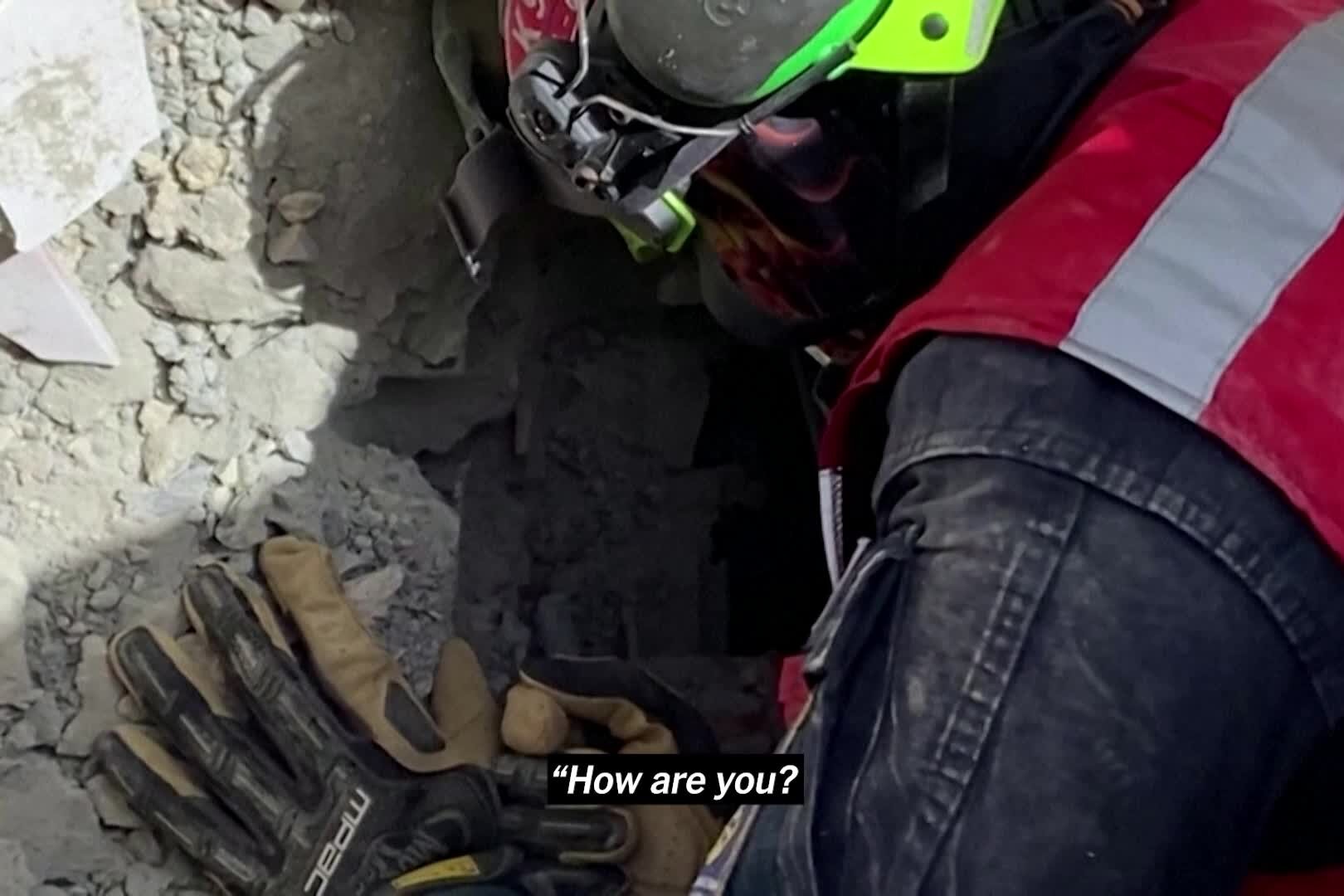Deep Under the Rubble, Rescuers Find an 11-Year-Old Boy Alive