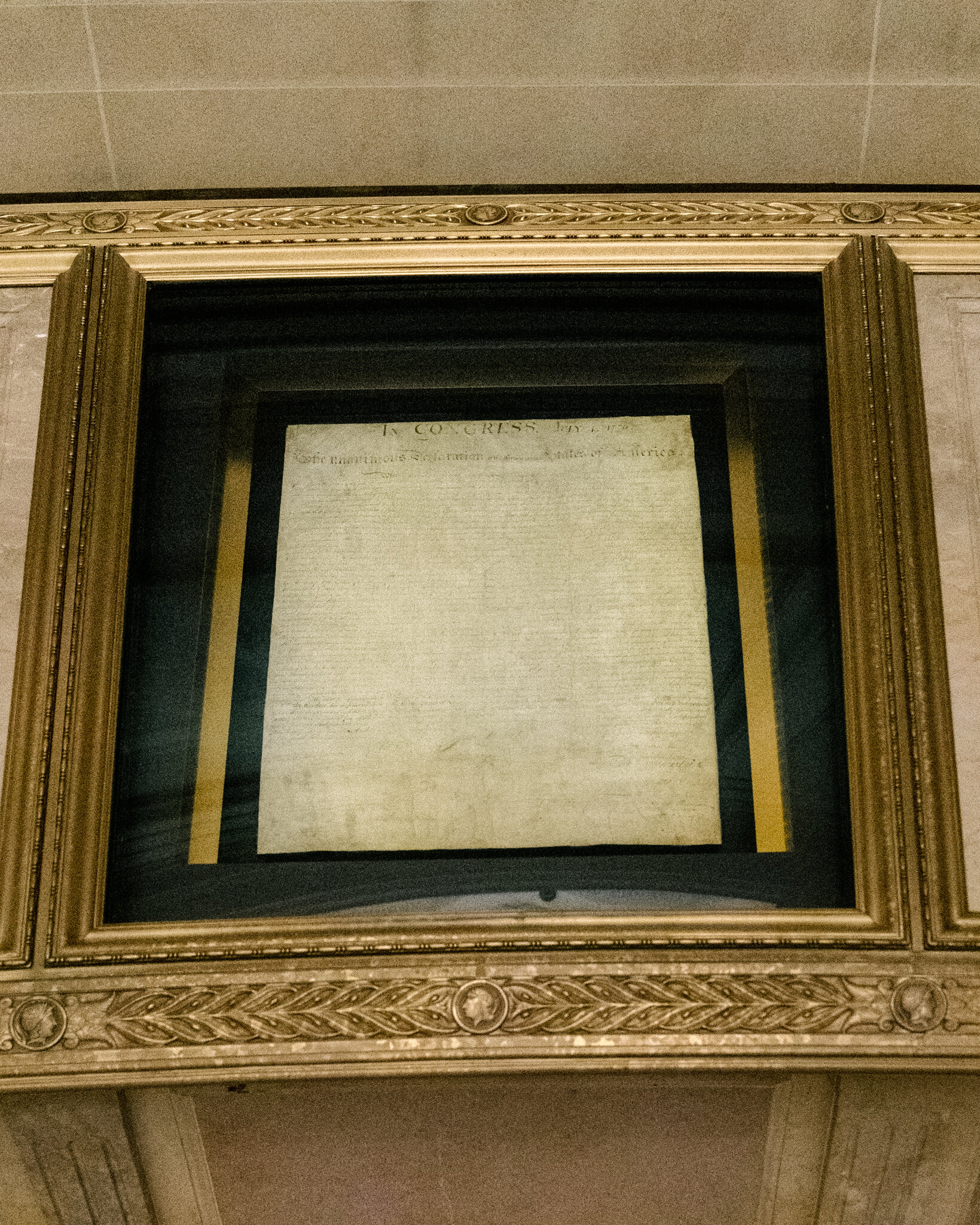 Once the Centerpiece of Celebration, a Faded Declaration Recedes