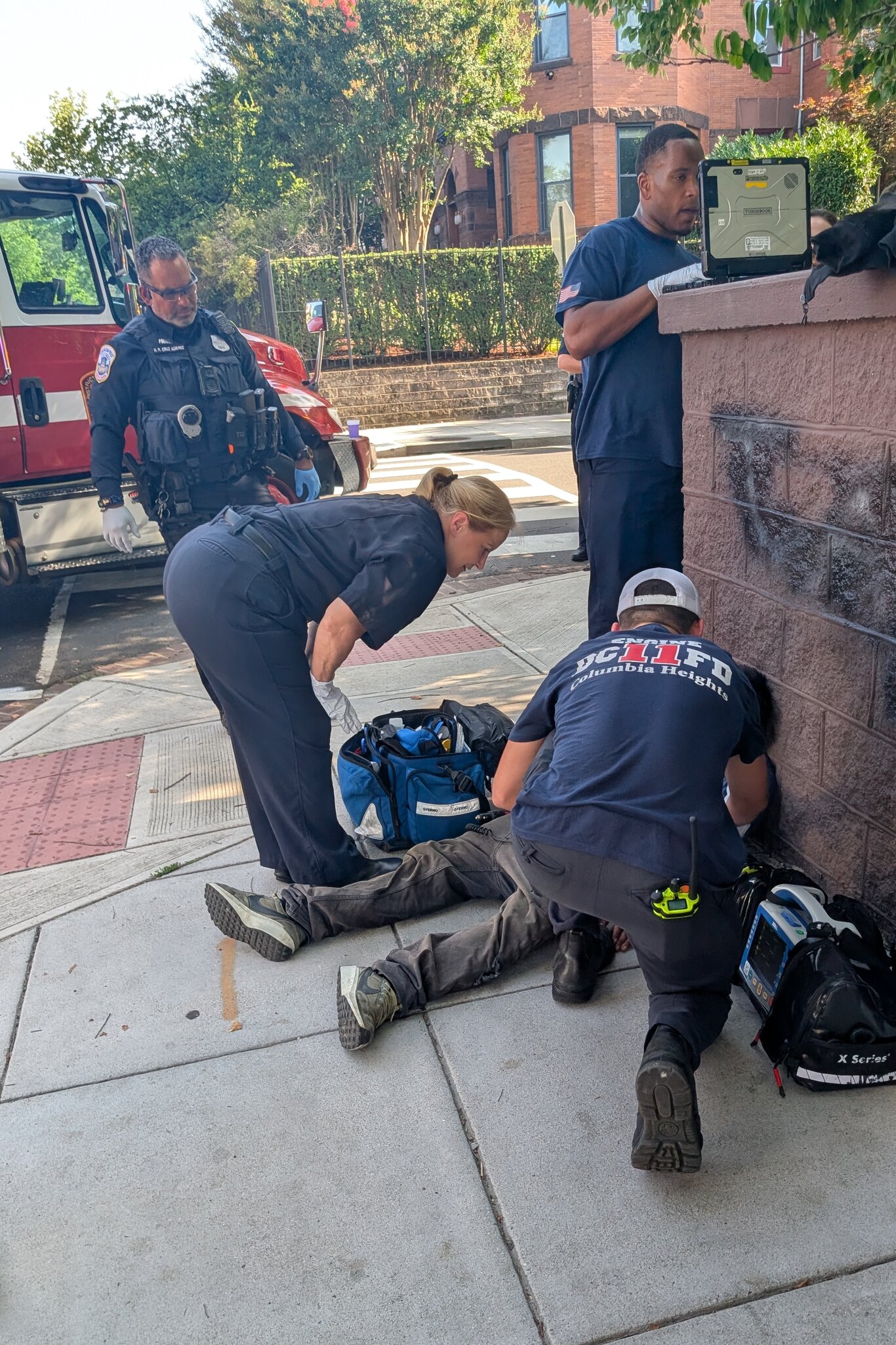 Calls for Aid in Washington Climb 20 Percent as Heat Suffocates City