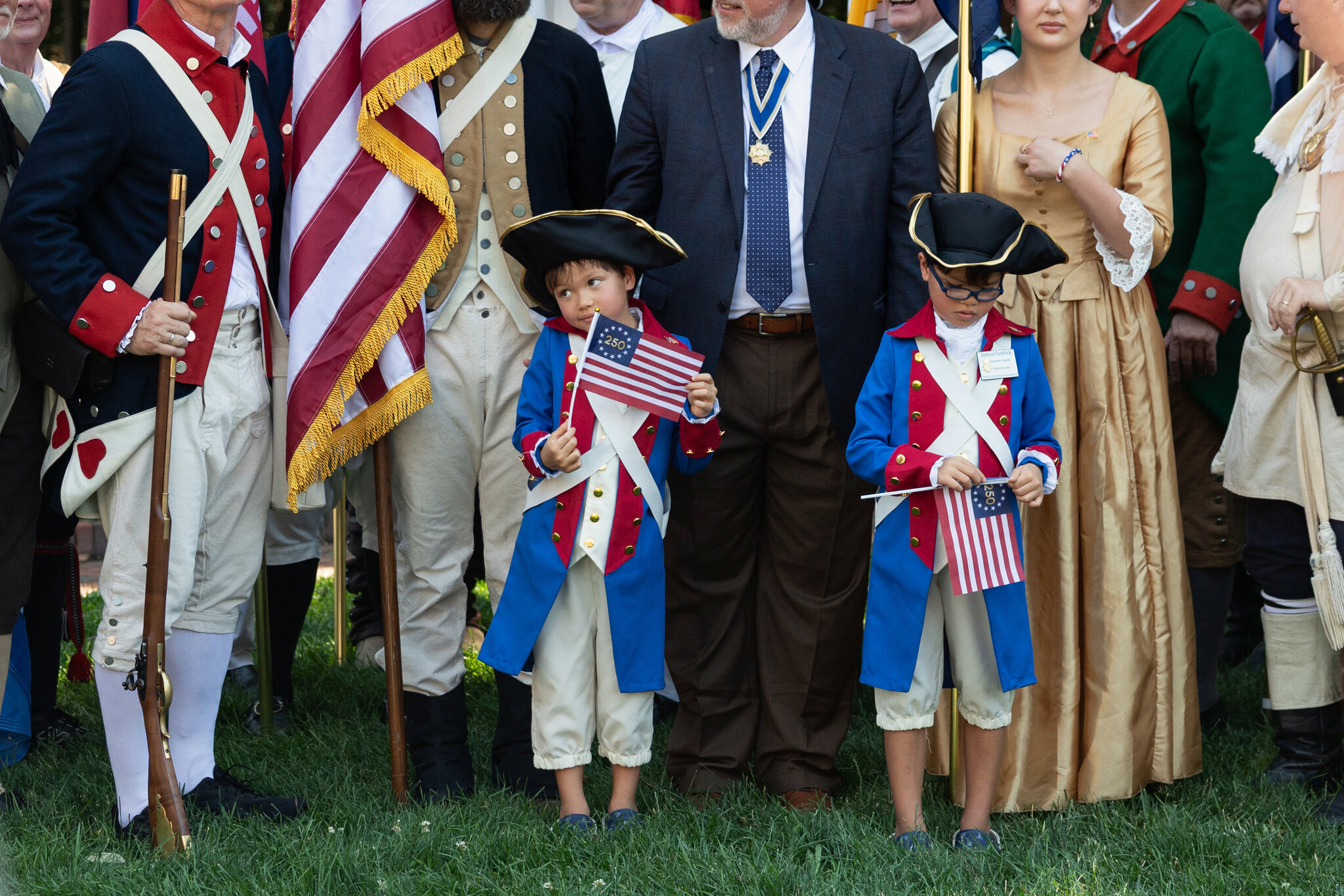 A Nation Unites for a Day of Grand 250th Celebrations