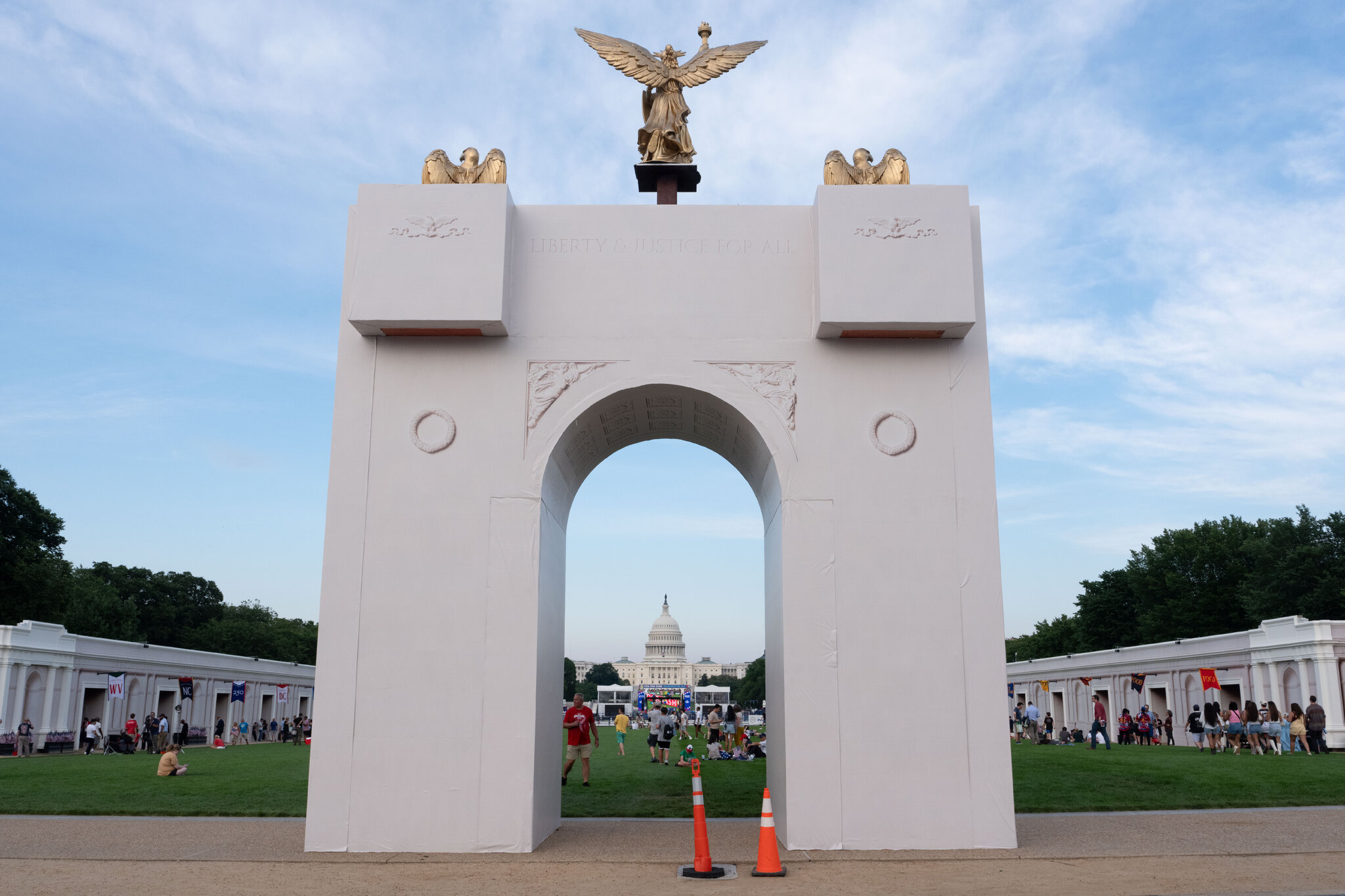 Oppressive Heat Alters Plans for 250th Celebrations in Washington