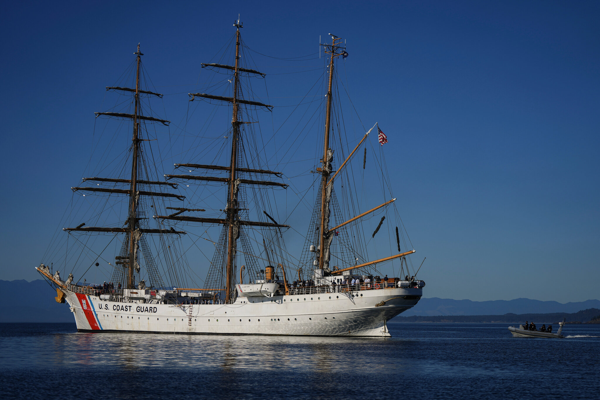 For leader of the tall ships, some rare 18th-century cargo.