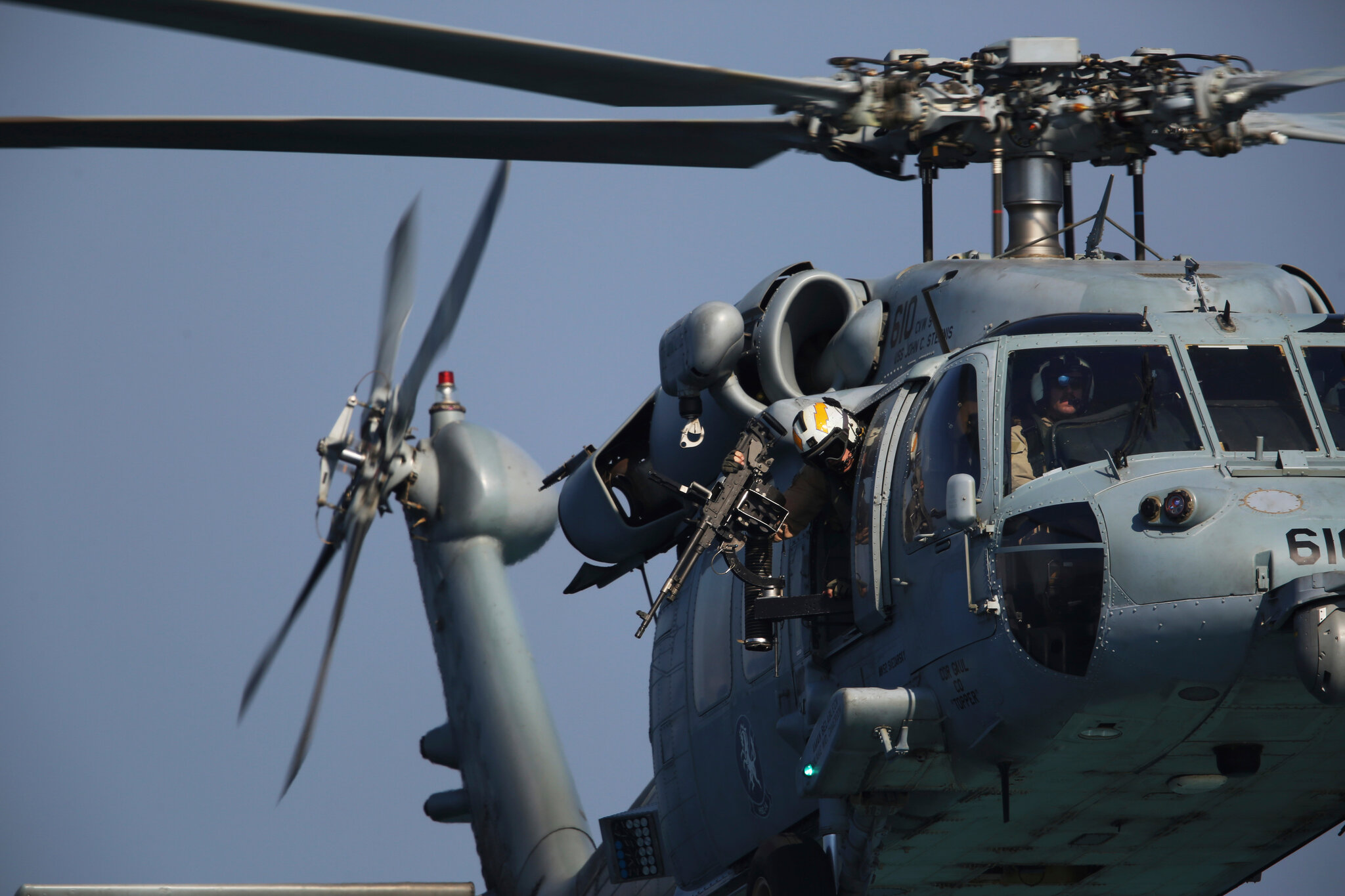 Navy Ends Search for Missing Crew Member After Arabian Sea Helicopter Crash