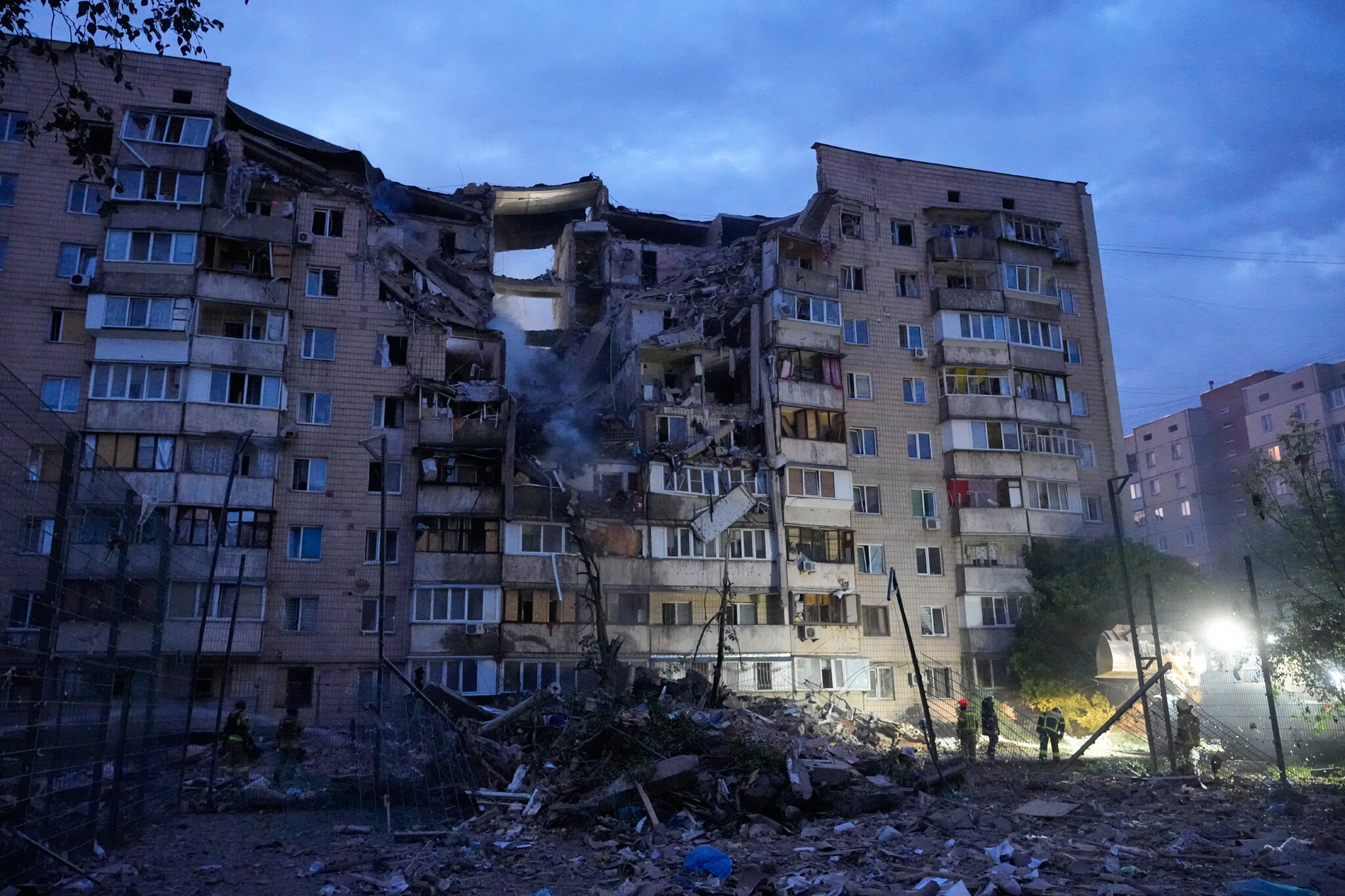 Deadly Russian Strikes Hit Kyiv on Eve of NATO Summit