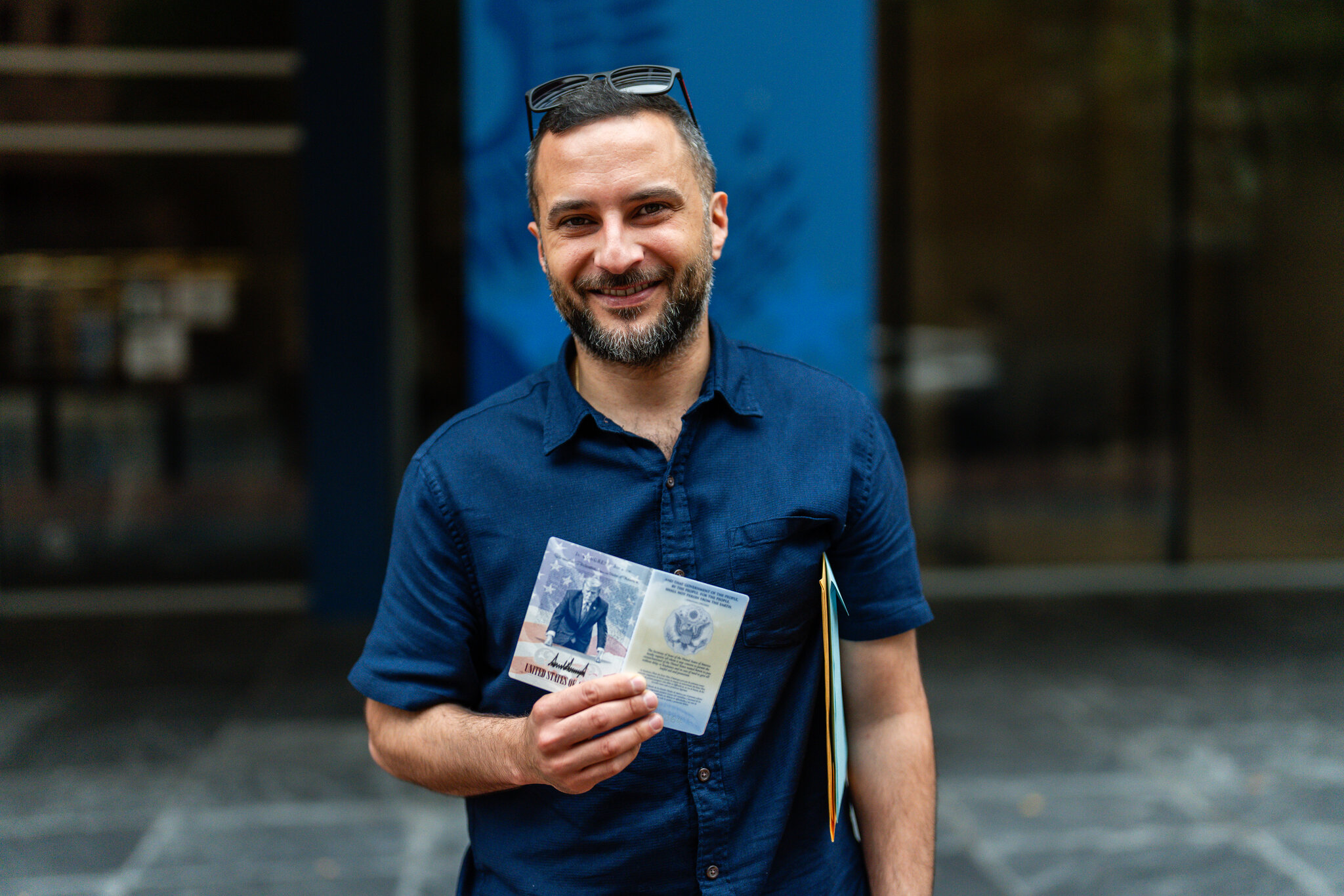 Trump Passports Debut, Delighting Some and Dismaying Others
