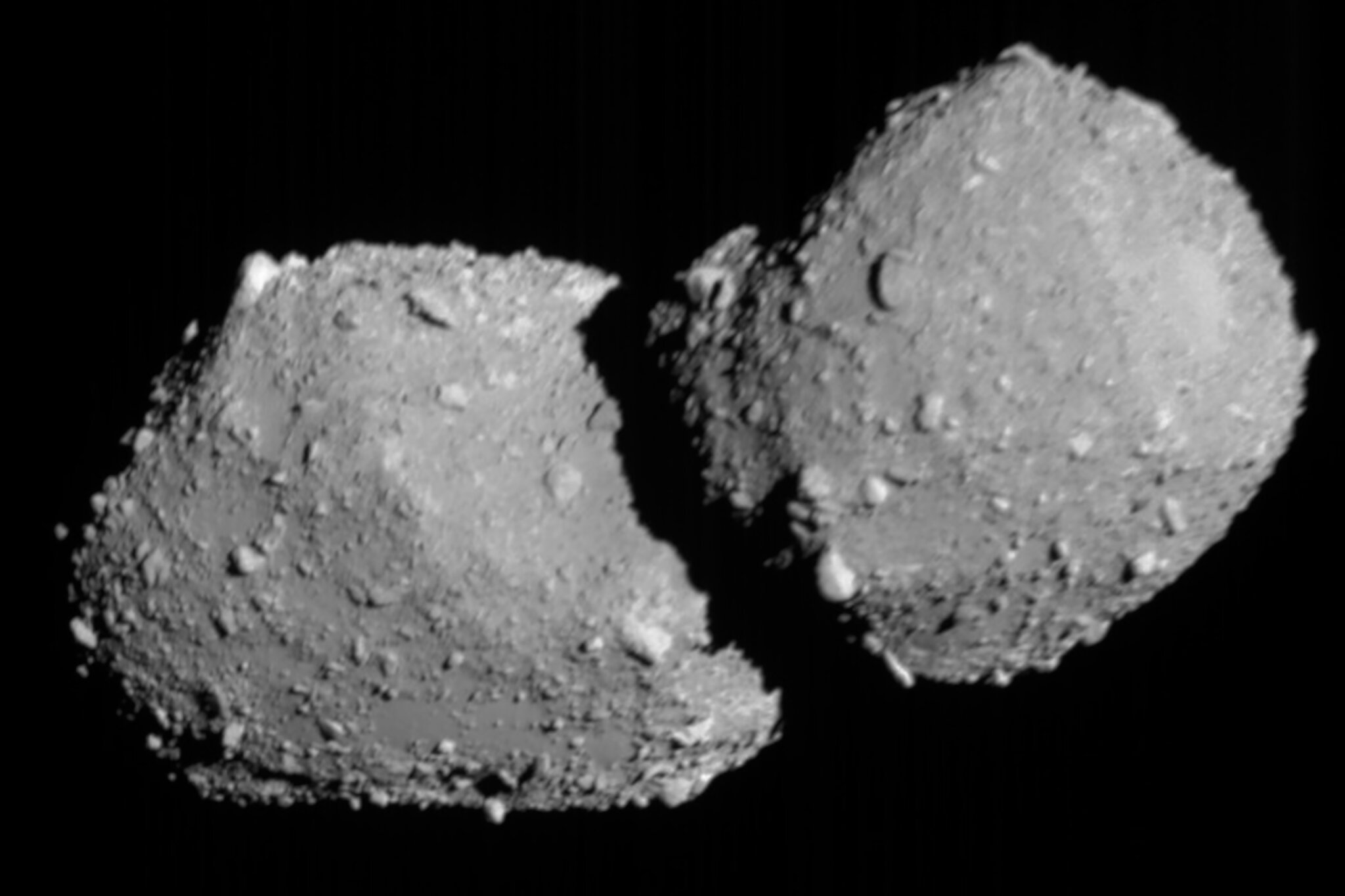 Cosmic Conjoined Twins, Caught on Camera