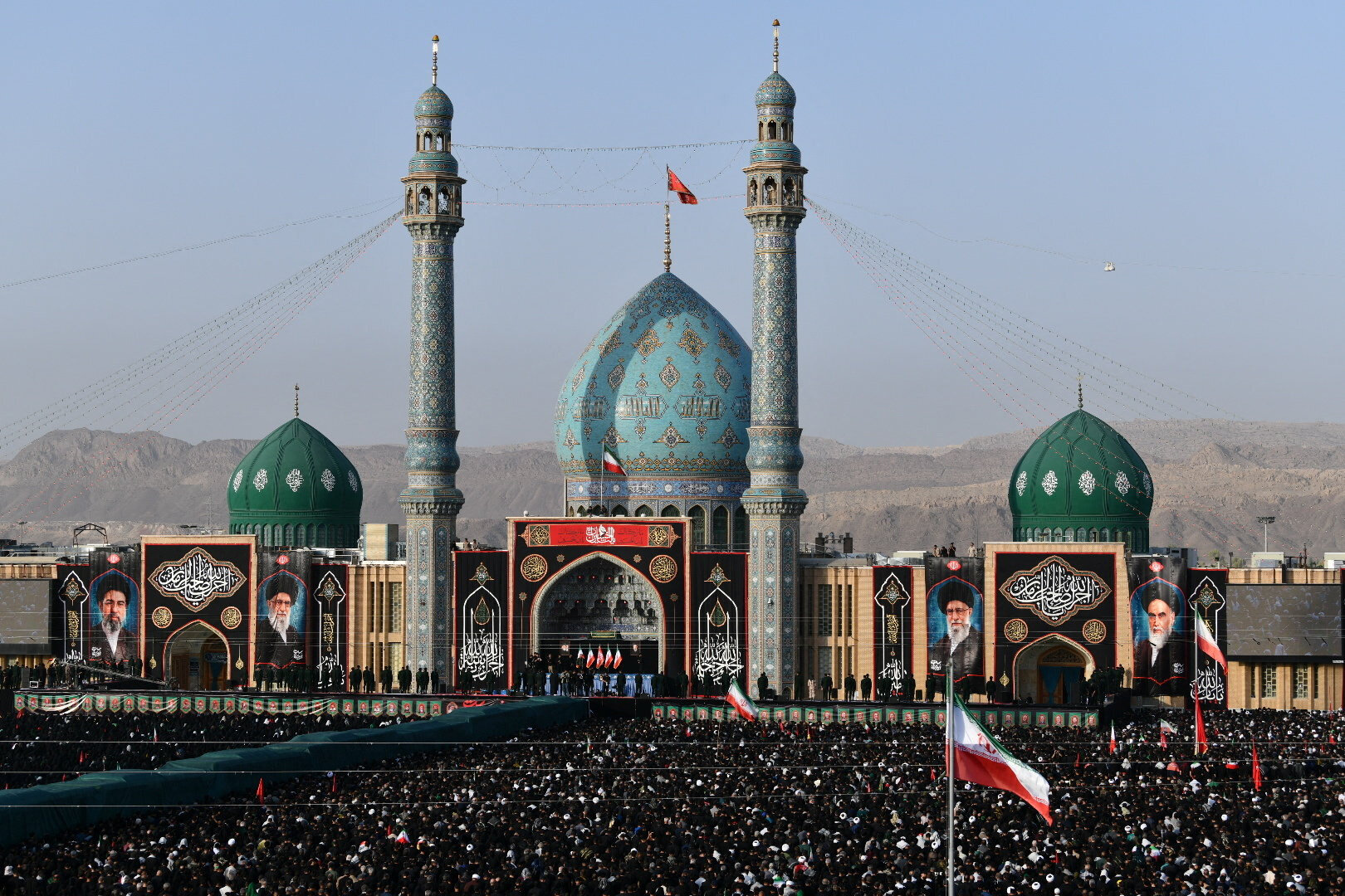 Iran’s Slain Supreme Leader Is Mourned in Qom, a Center of Religious Study