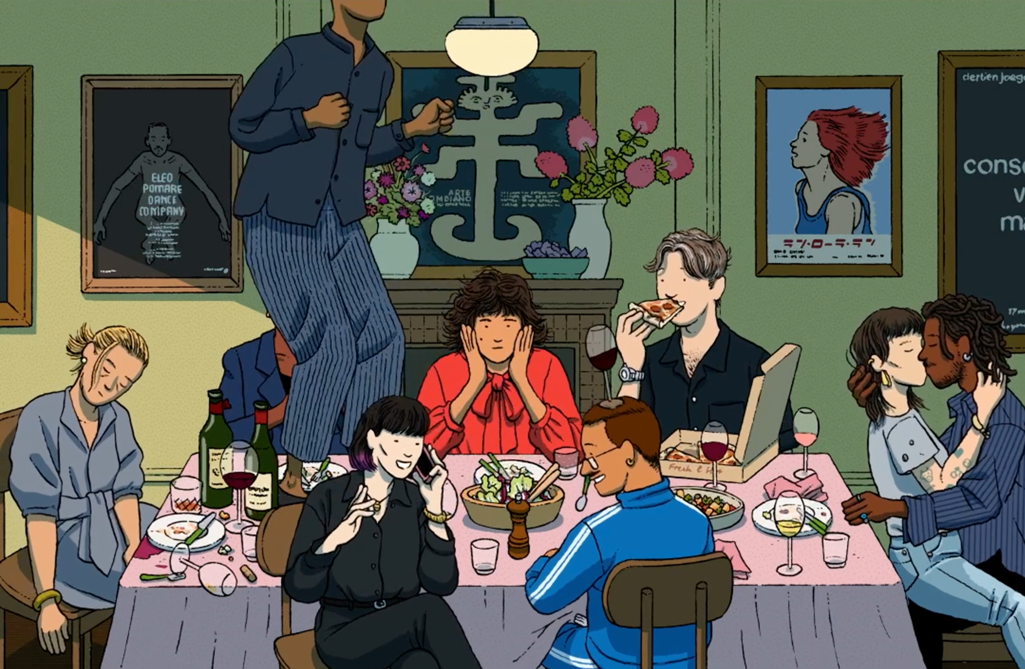 How to Be a Good Guest at a Dinner Party