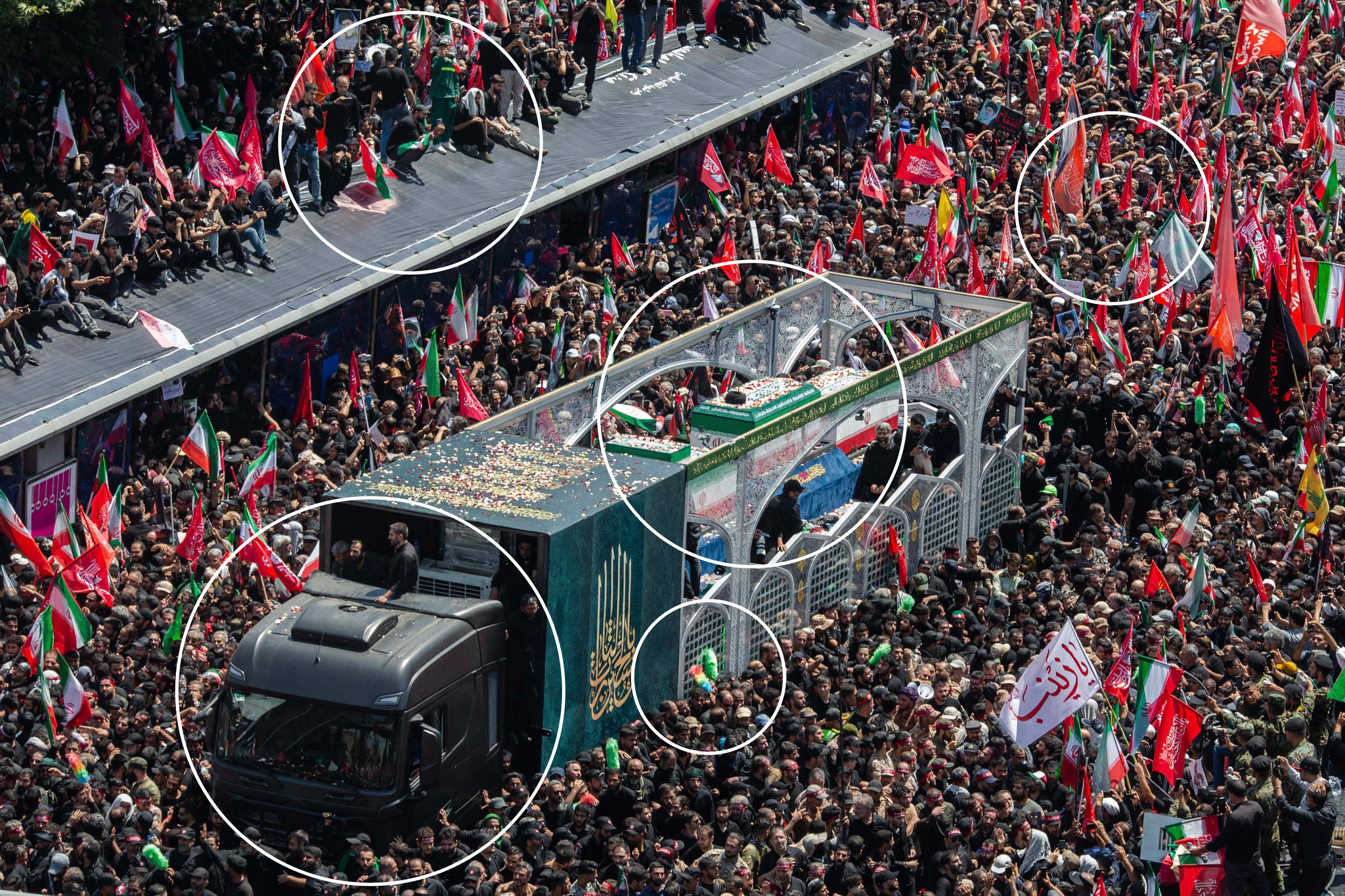 A Supreme Leader’s Final Crowds
