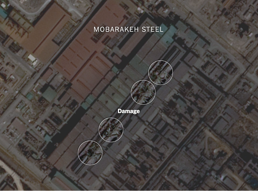 Israel Struck an Iranian Steel Facility. Was It a Valid Military Target?