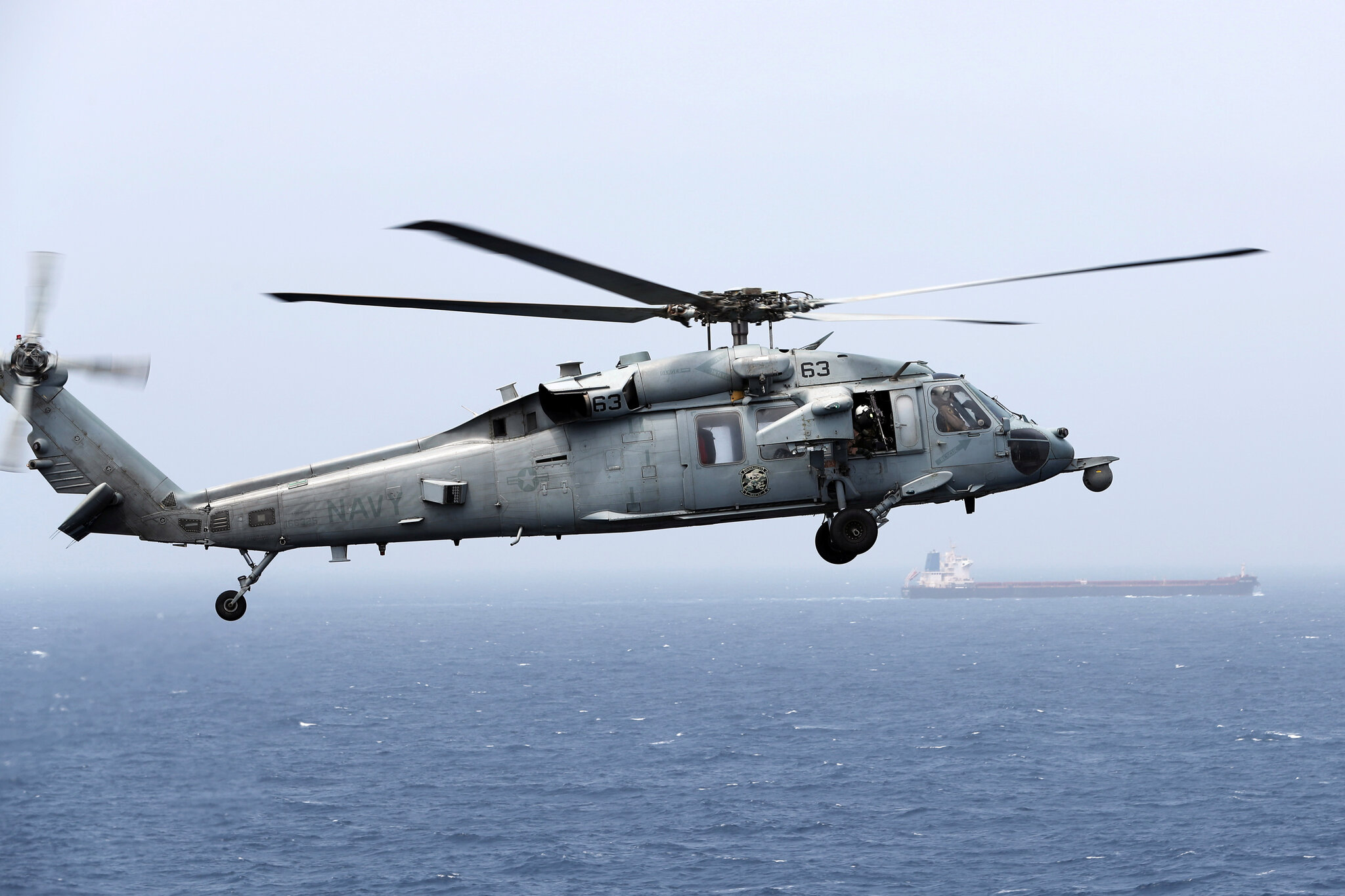 Navy Identifies Crew Member Lost in Arabian Sea Helicopter Crash