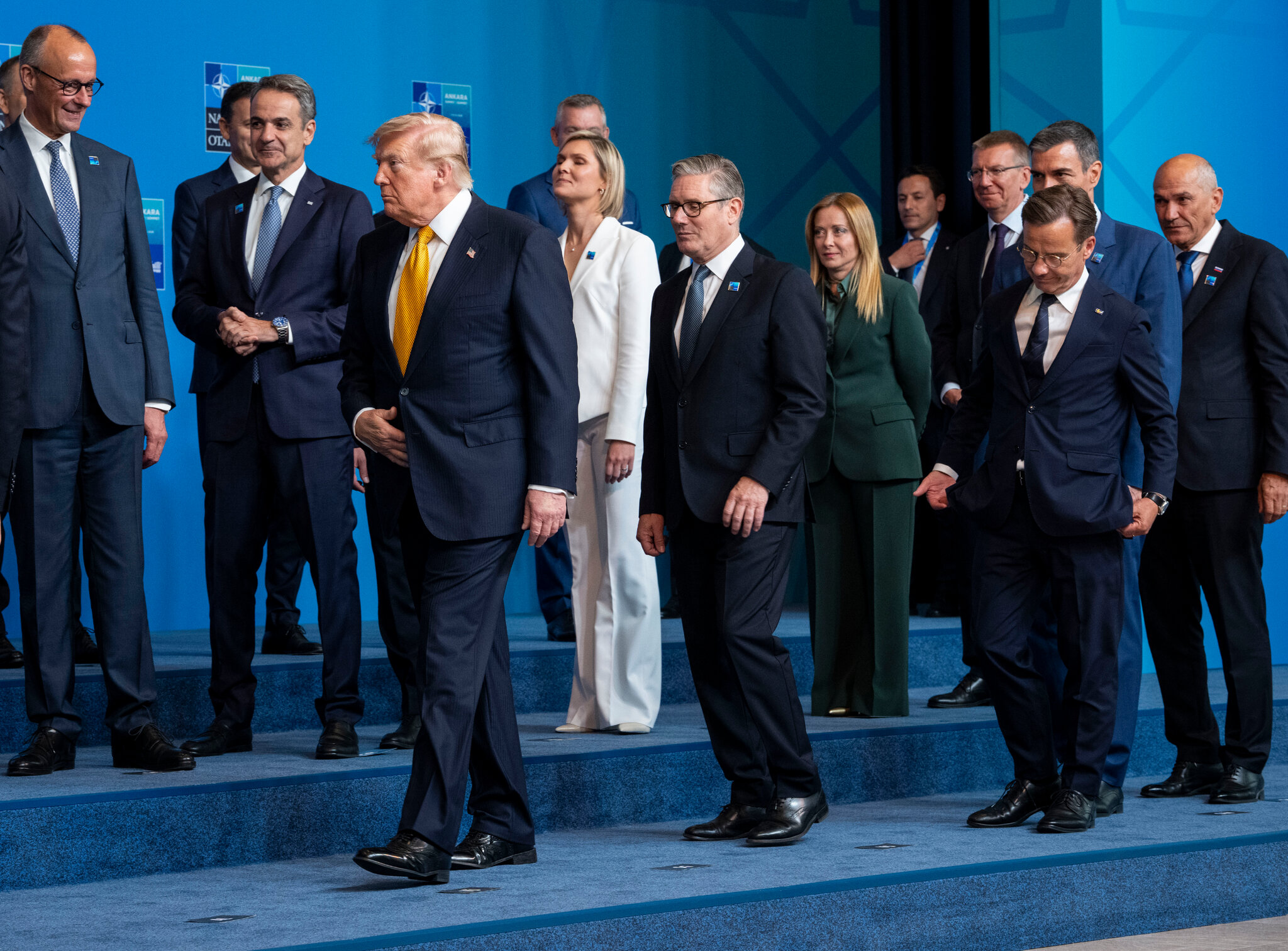 At NATO Summit, Trump Puts on a Show While Europe Gets Down to Business