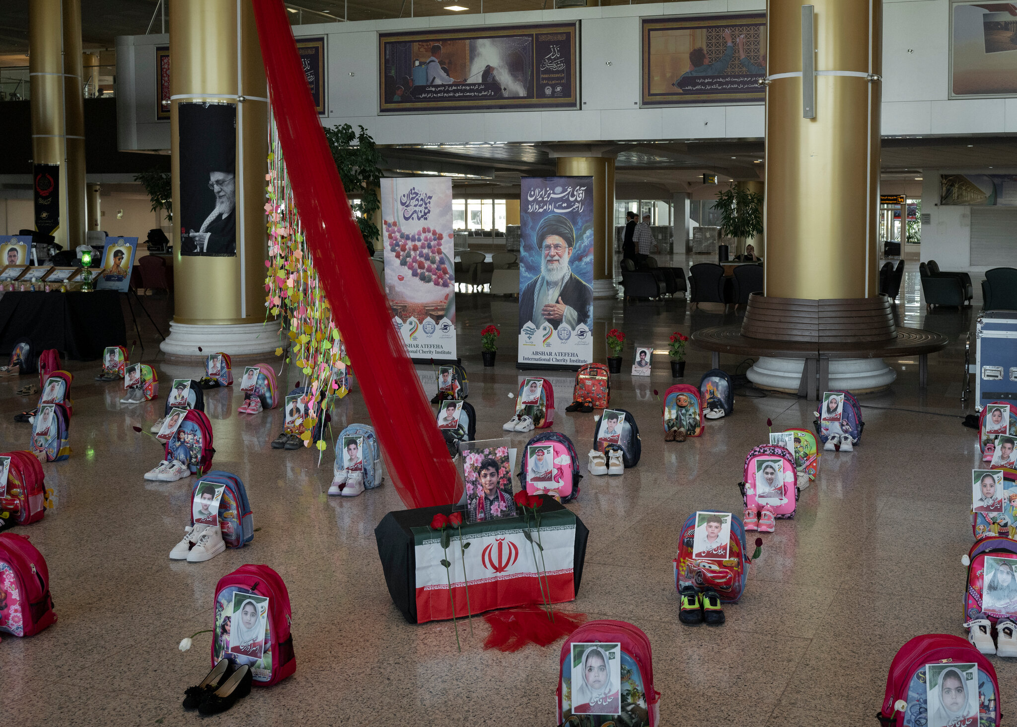 Iran’s holy city of Mashhad prepares for Khamenei’s burial.