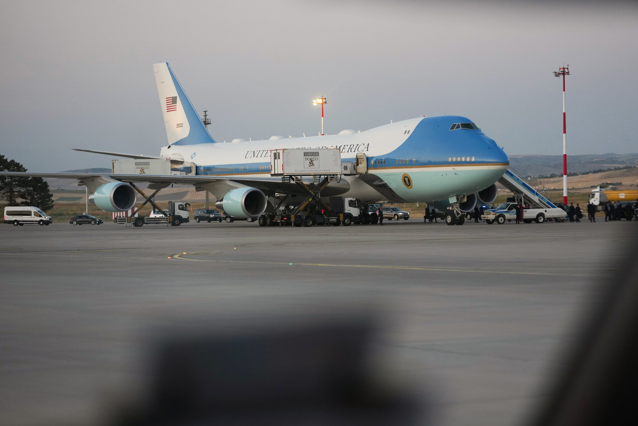 Security Precaution Led Trump to Use Old Air Force One in Leaving Turkey