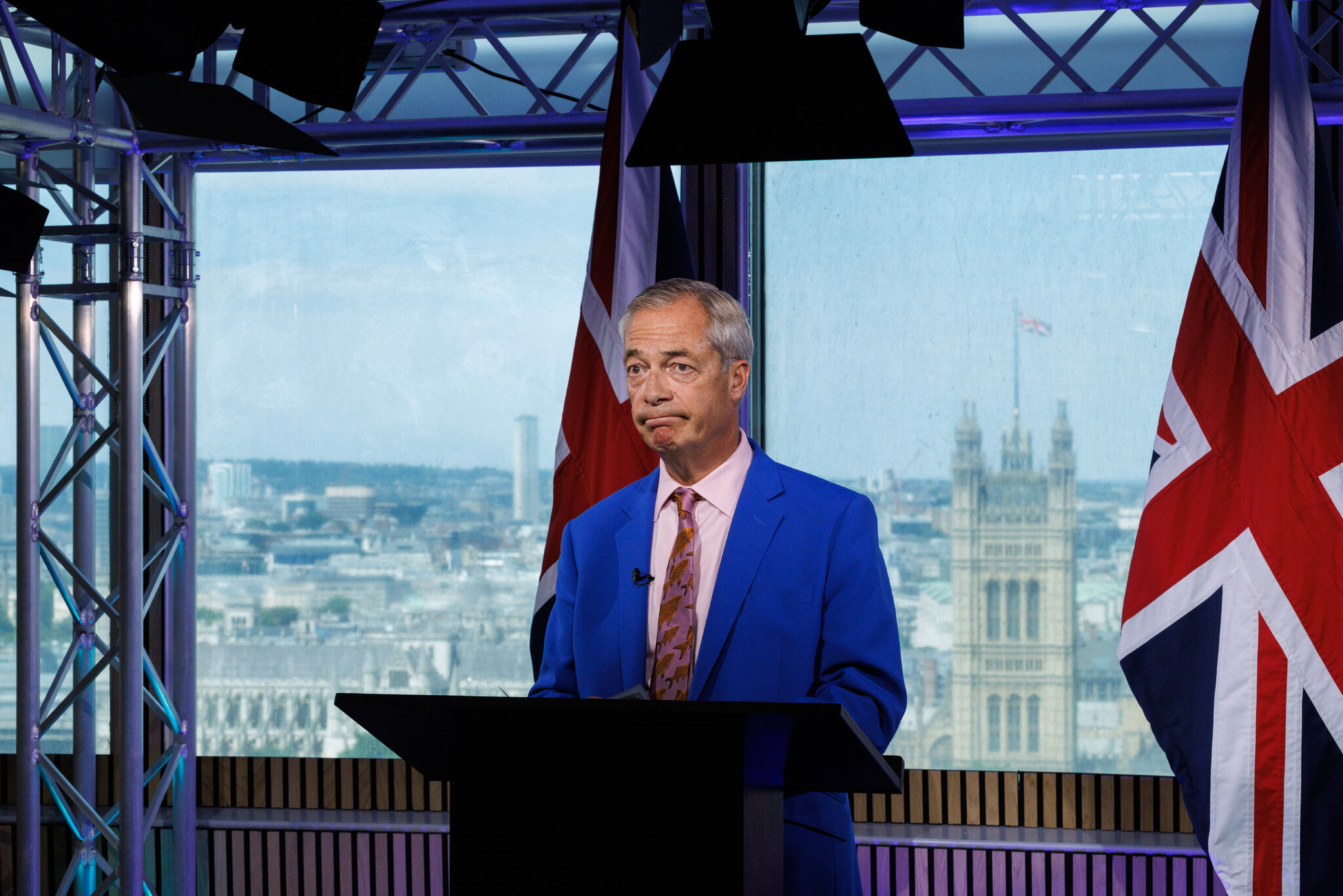 Farage’s Act of Political Theater Risks Becoming Farce