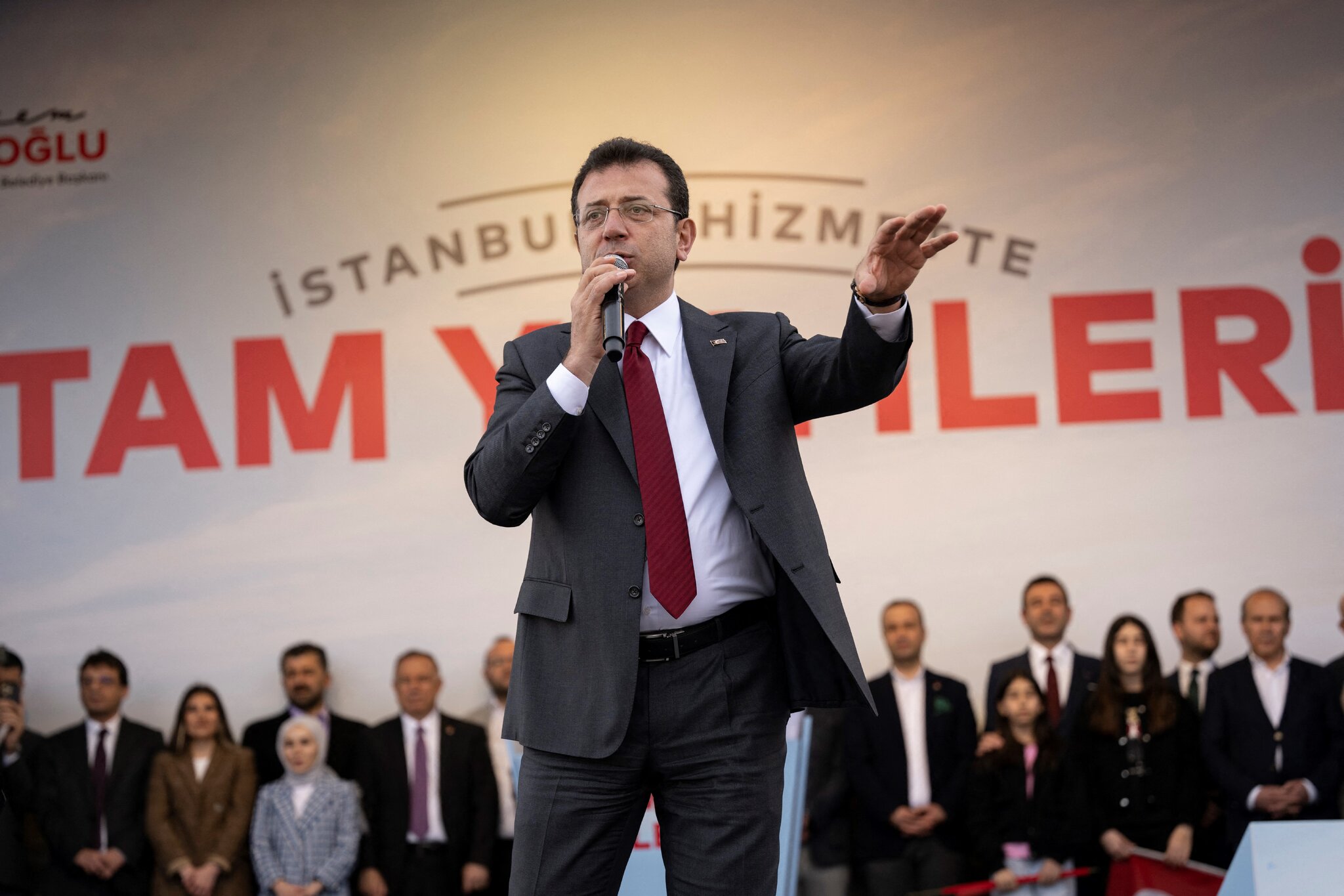 As Erdogan Hosted NATO, His Jailed Challenger Was in Court