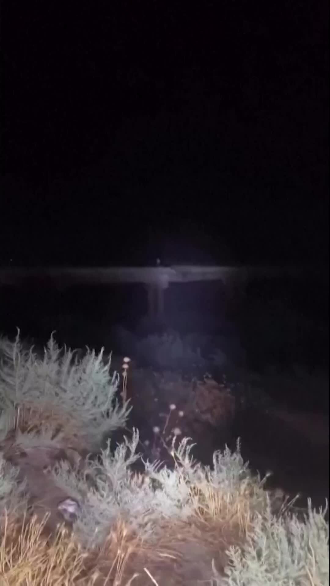 Iranian port cities and a railway were struck overnight.