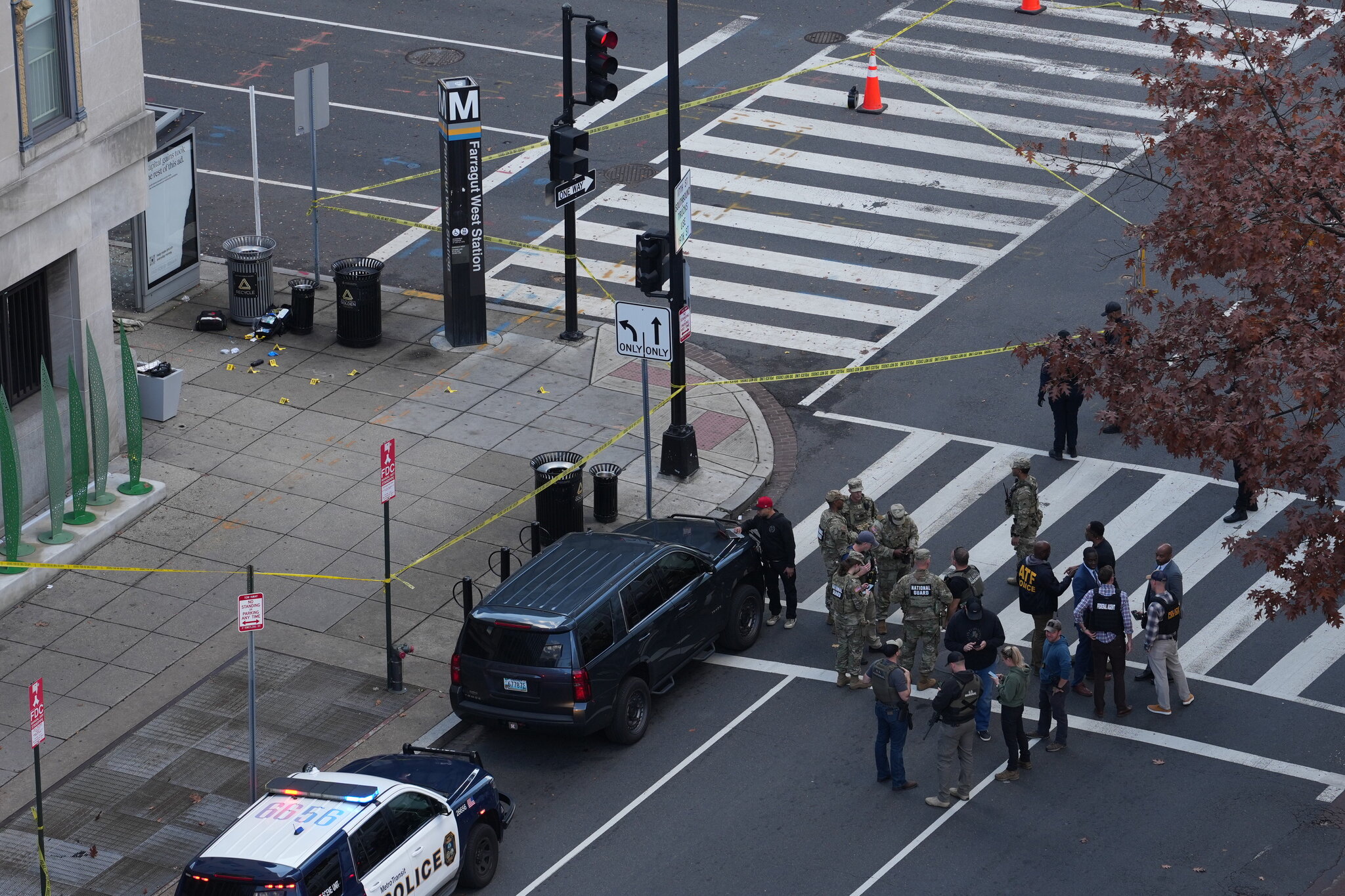 Man Charged in National Guard Shooting Is Hospitalized