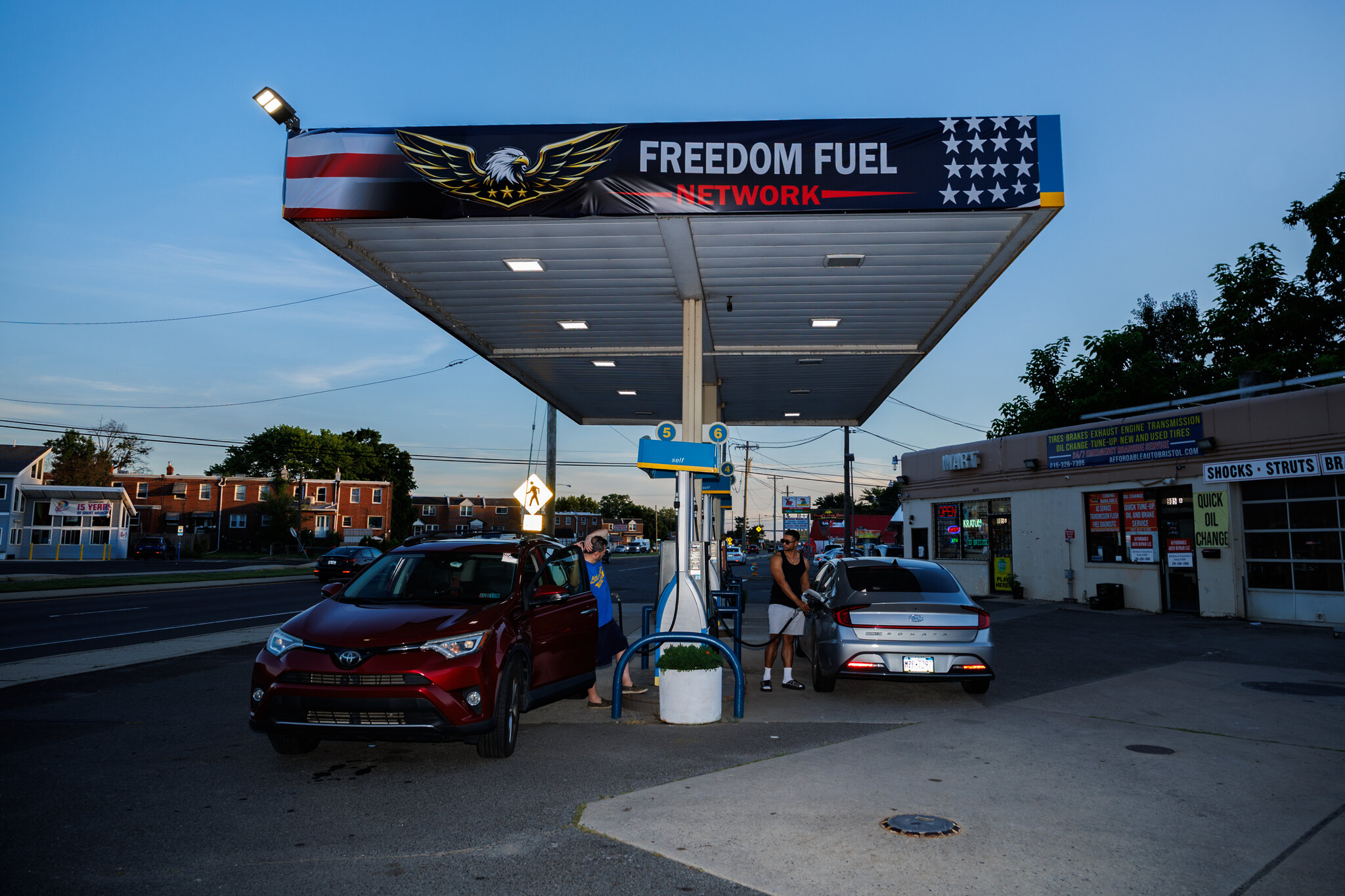 Trump Is Promoting ‘Freedom Fuel’ for $3.47 a Gallon. Who’s Behind It?