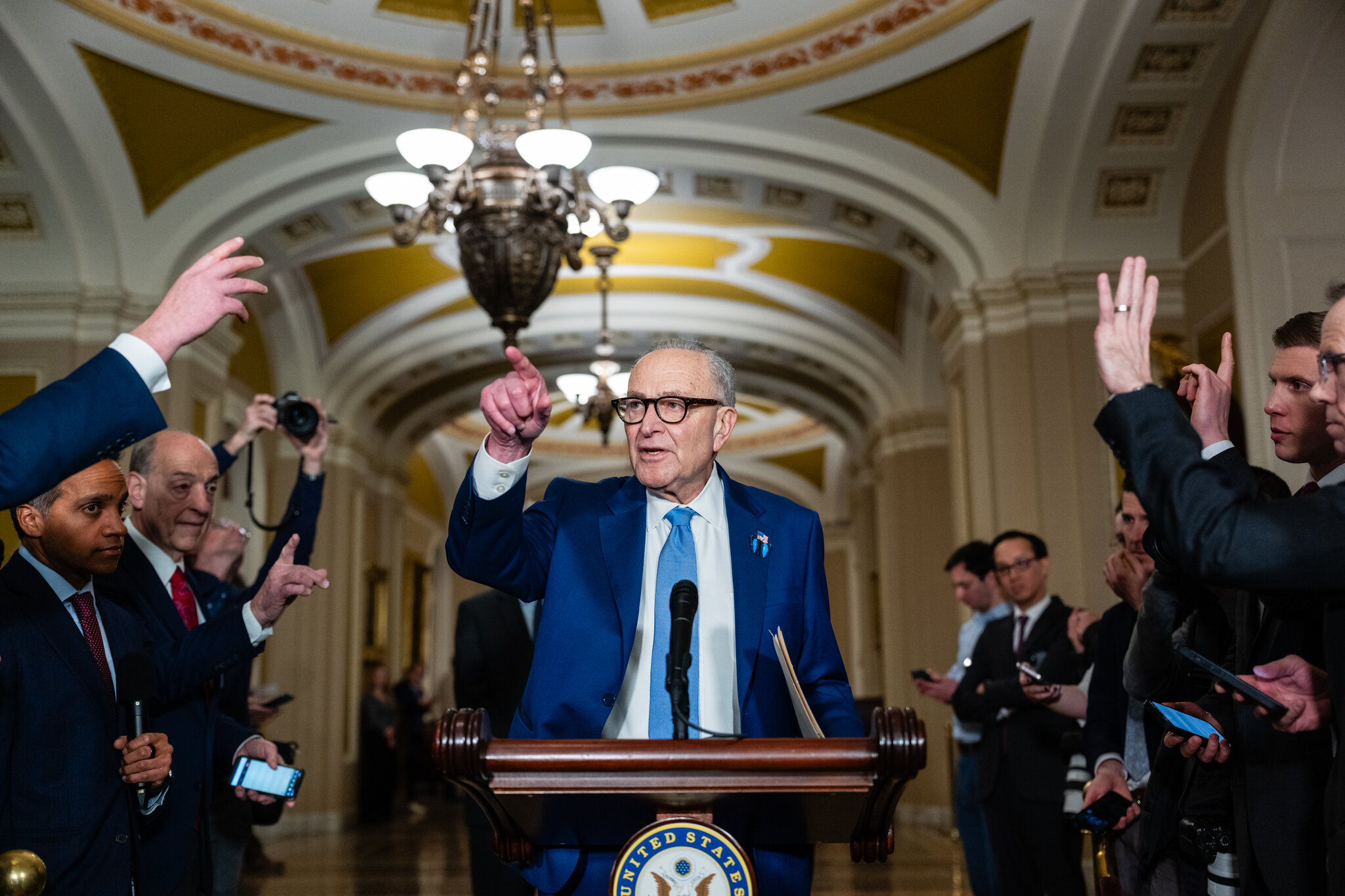 Top Senate Democratic PAC Stockpiles Record Sum, as Money Chase Heats Up