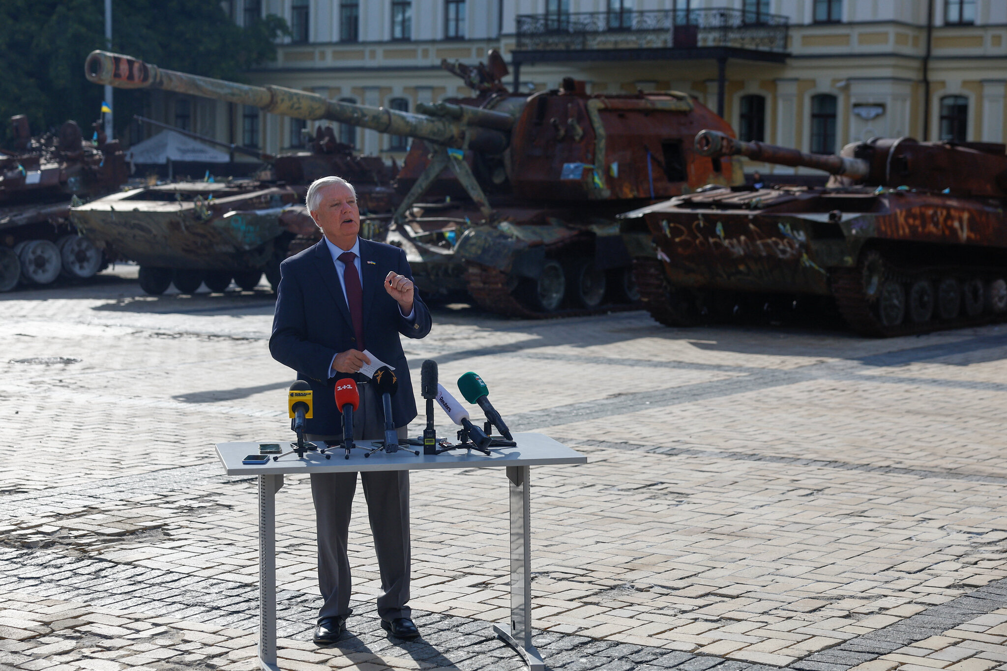 With Lindsey Graham gone, Ukraine loses an ally with Trump’s ear.