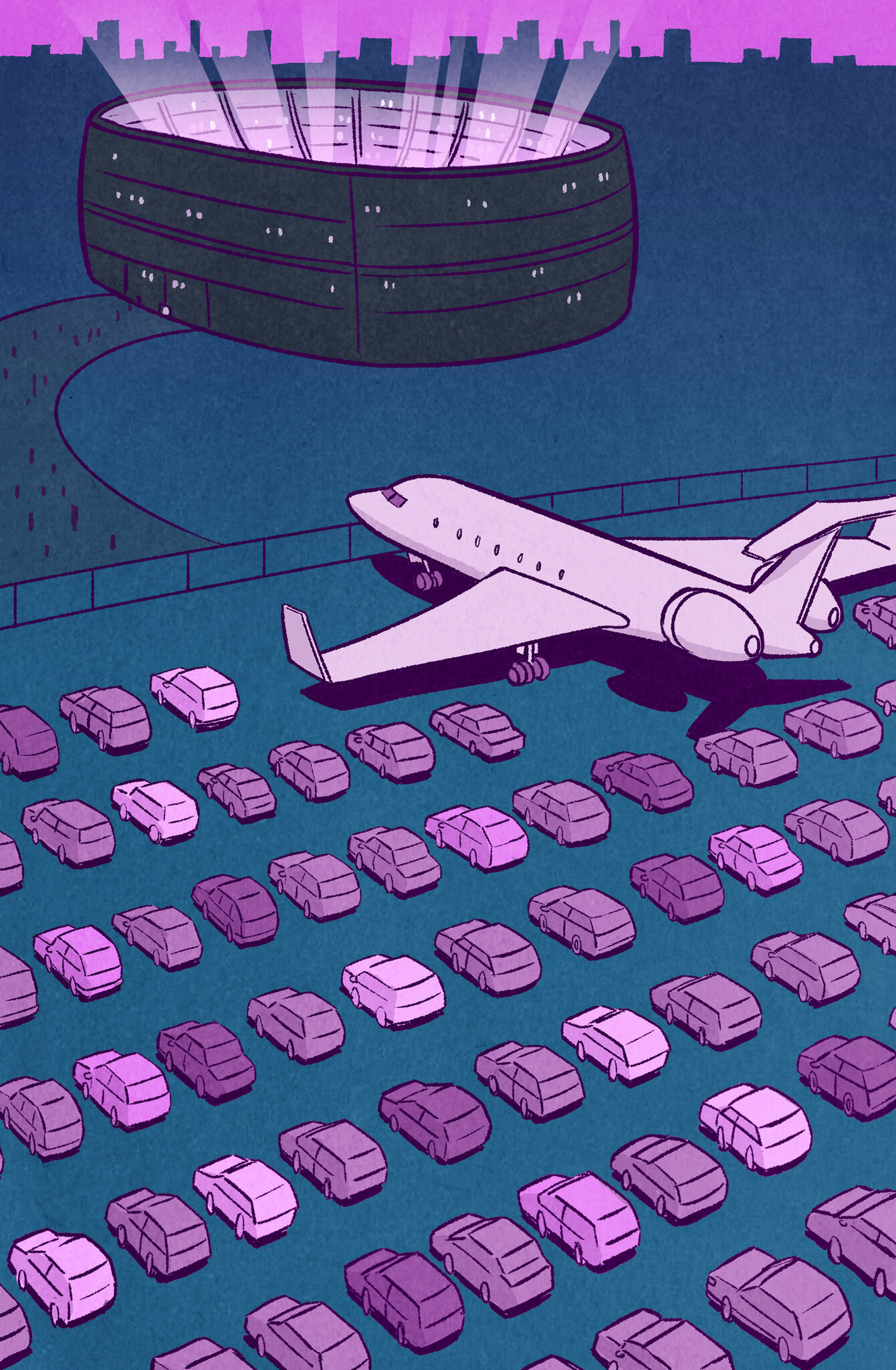 Private Planes, Helicopters and Mercedes Vans: The Rich Do the World Cup