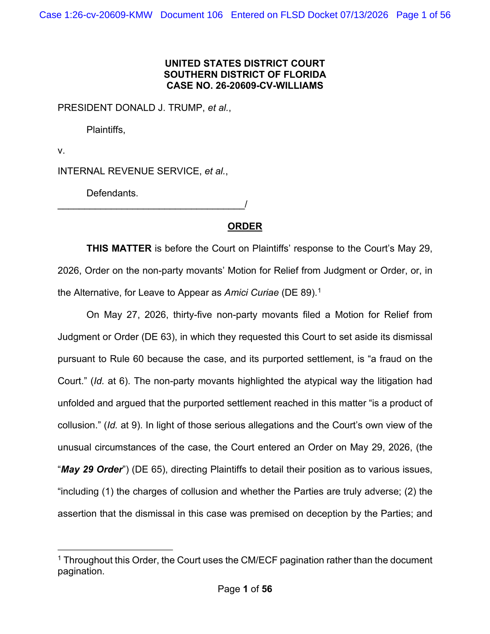 Read the Ruling