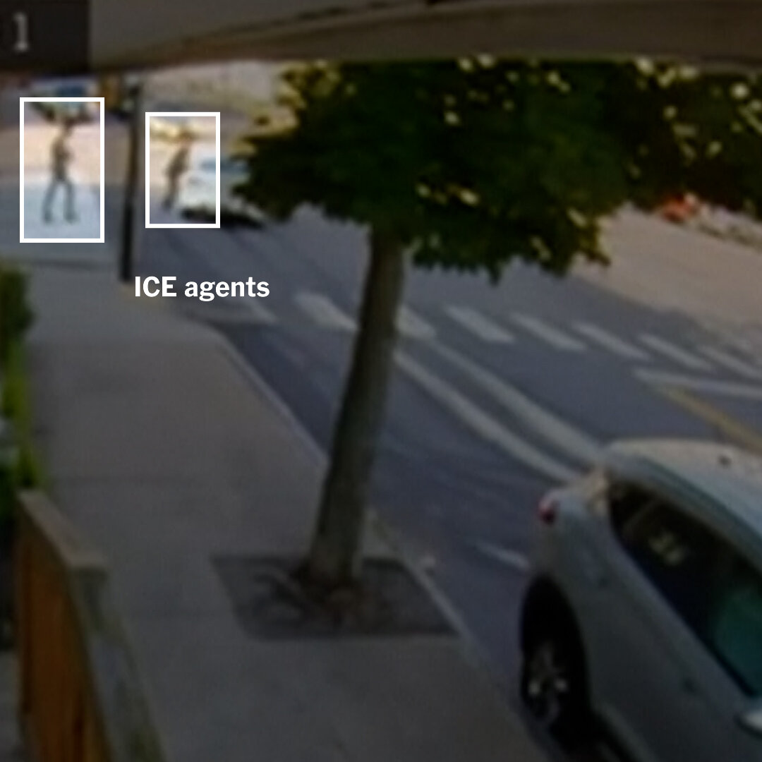 Videos Detail Moments Surrounding Fatal Maine ICE Shooting