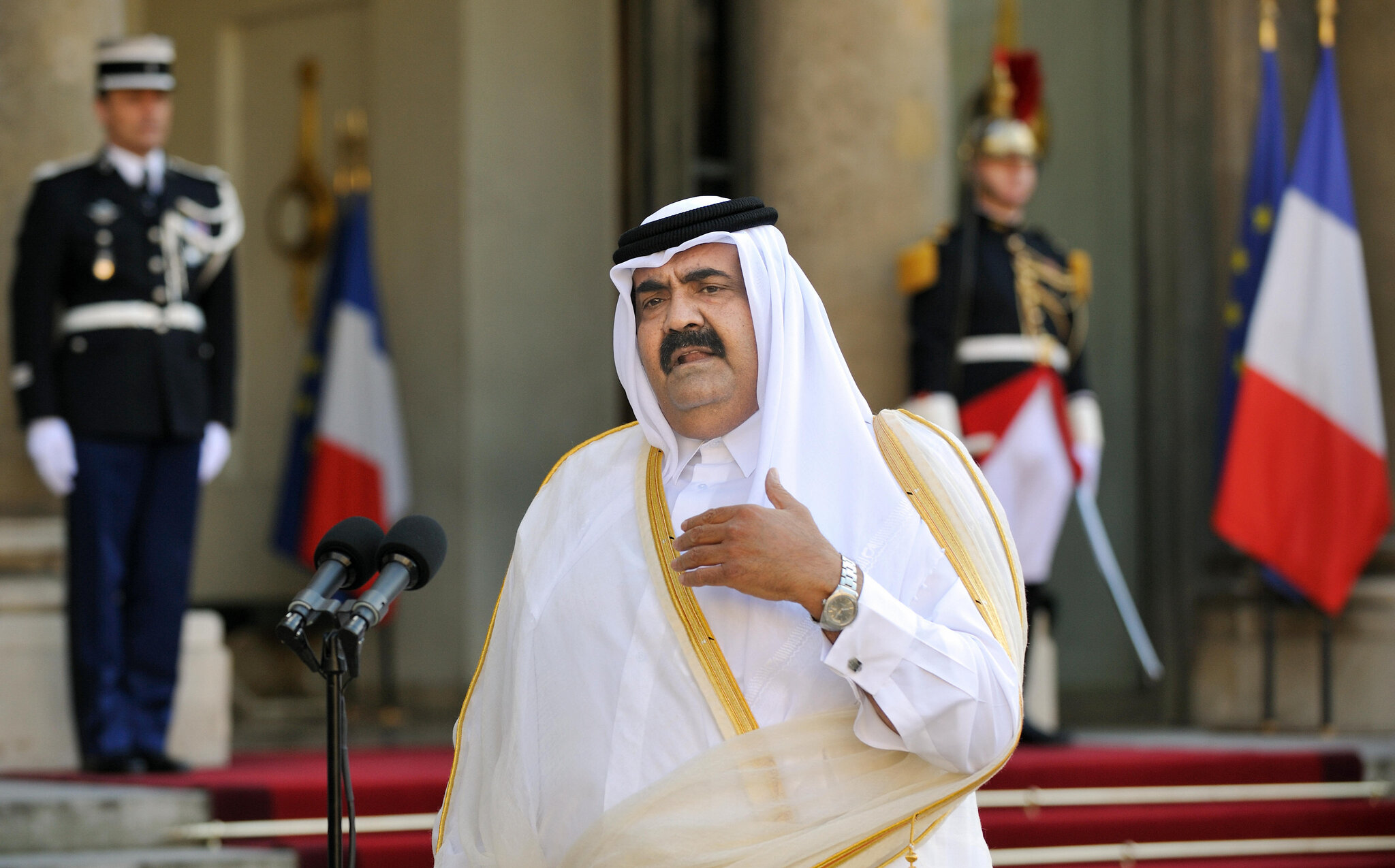 Sheikh Hamad bin Khalifa, Ruler Who Transformed Qatar, Dies at 74
