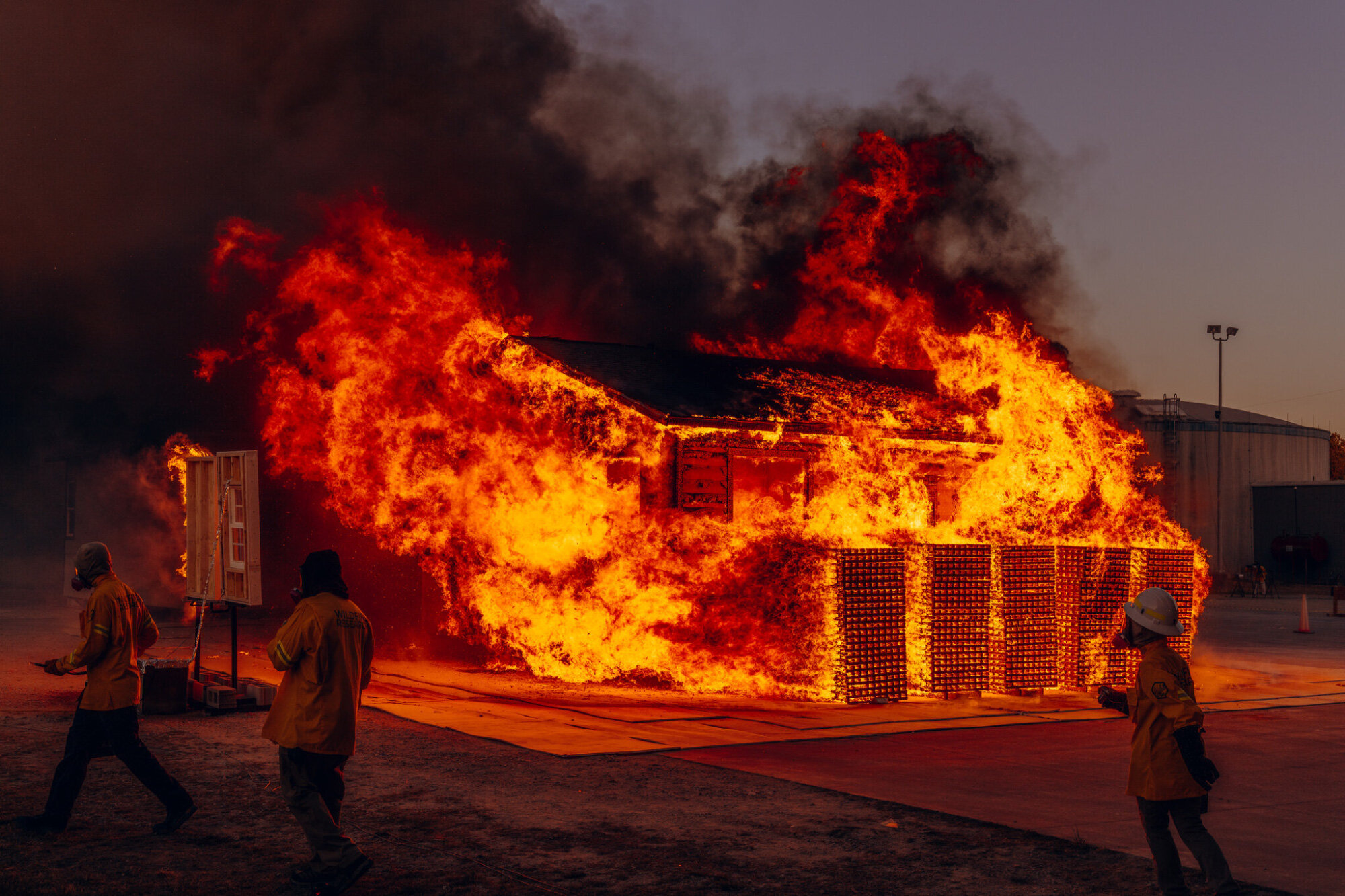 Visit the Lab Where They’re Fighting Fire With Fire, Literally