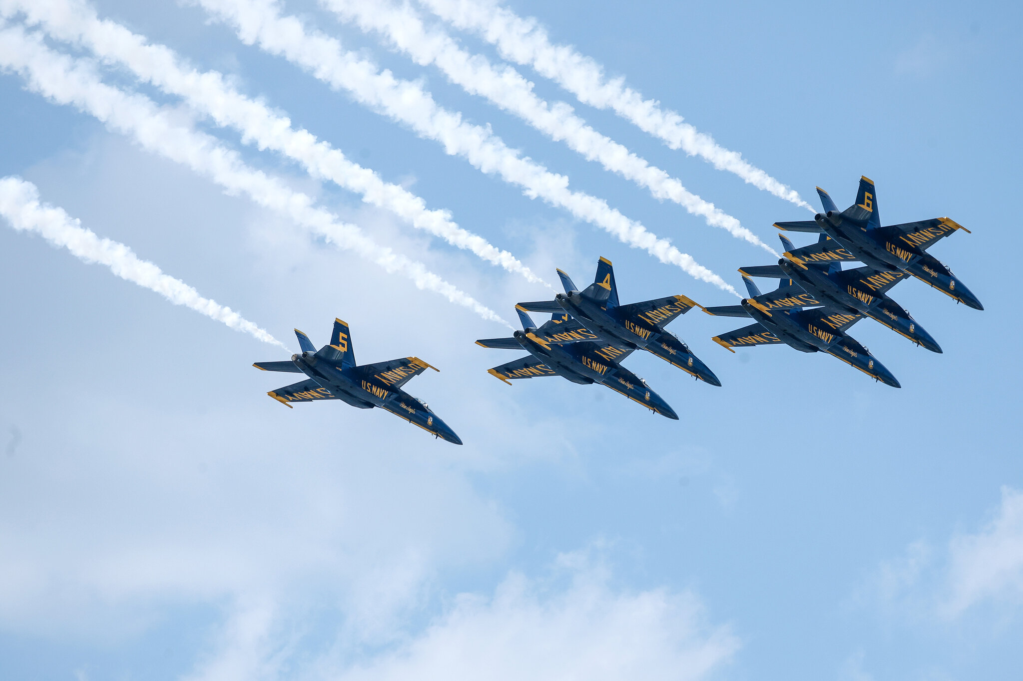 Blue Angels’ Close Beach Flyby Results in No Reprimands for Pilots