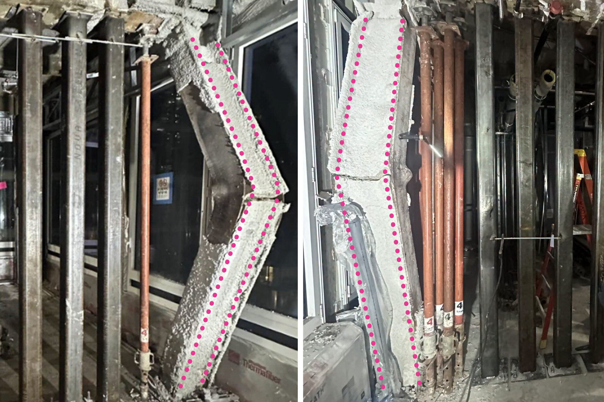 Buckled Columns in Manhattan Building Probably Lacked Required Reinforcements