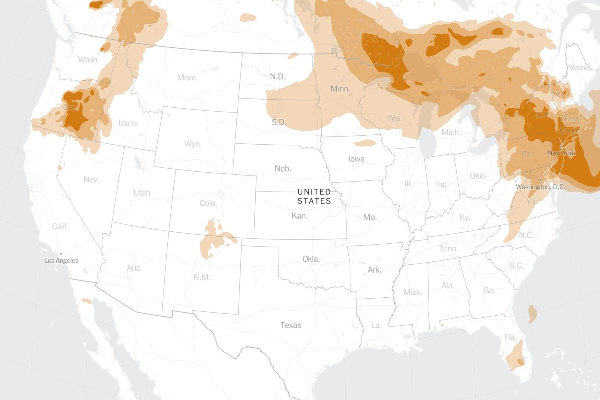 Dozens of Wildfires Are Suddenly Burning in Oregon