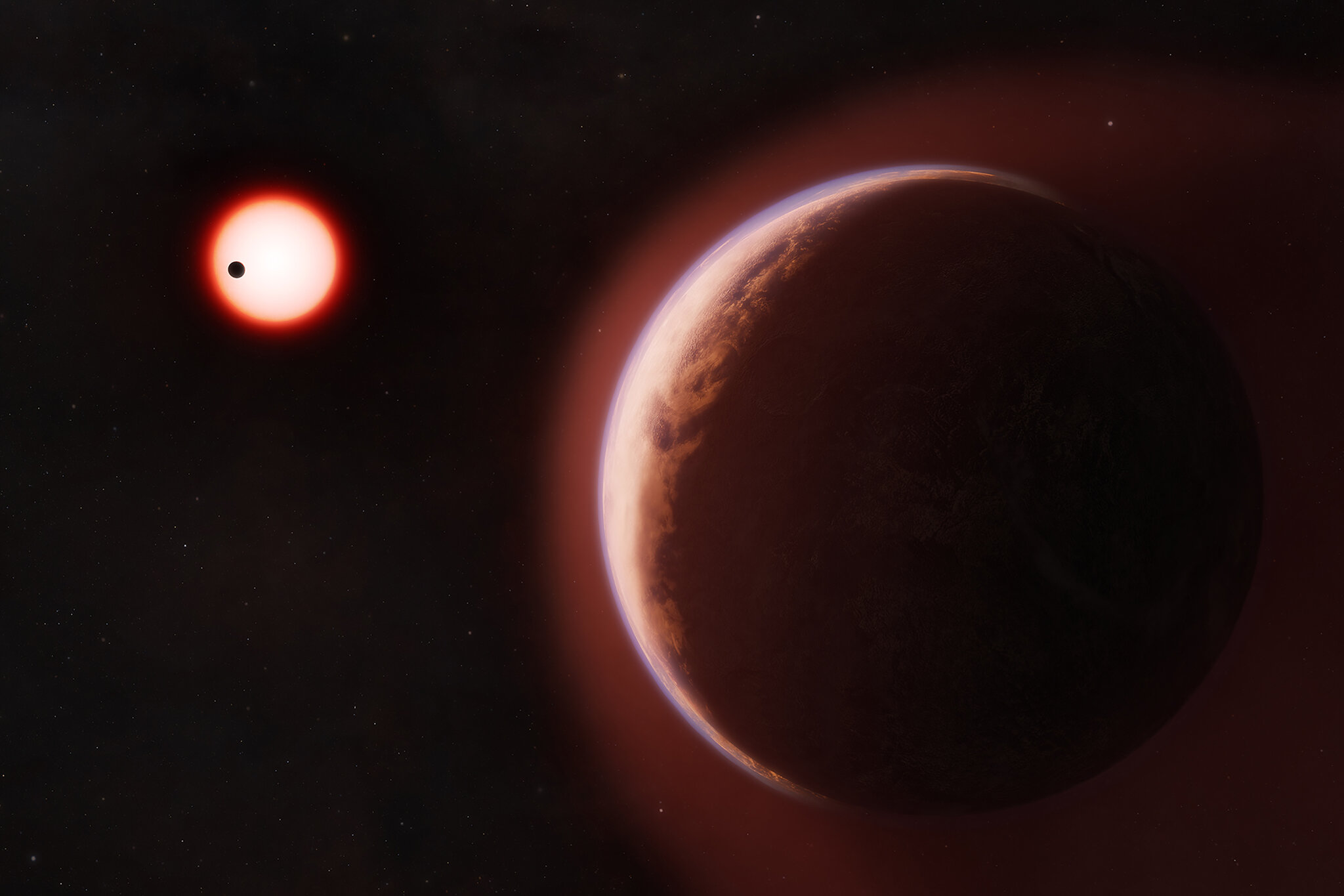 Astronomers Find an Atmosphere on a Nearby Earthlike Planet