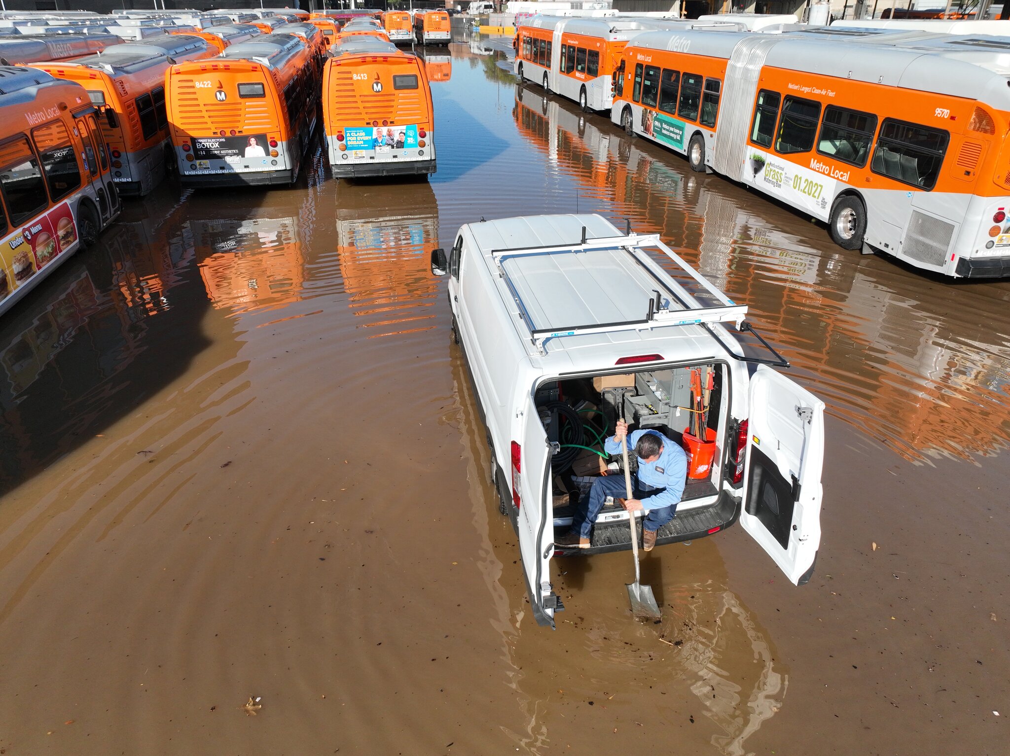 The Sunset Strip Becomes a Gushing River After Water Main Break