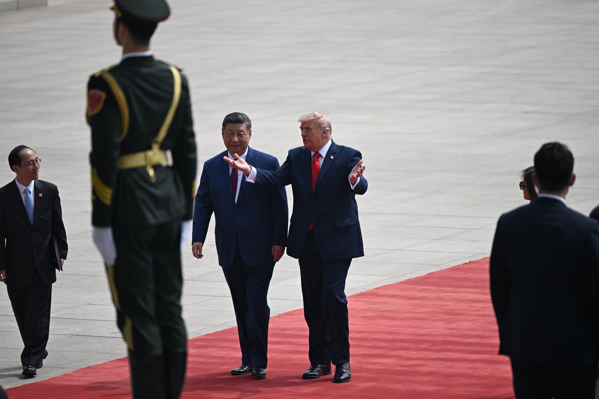 Trump Pursues a Deeper Bond With China’s Leader, Despite Hostile Speech