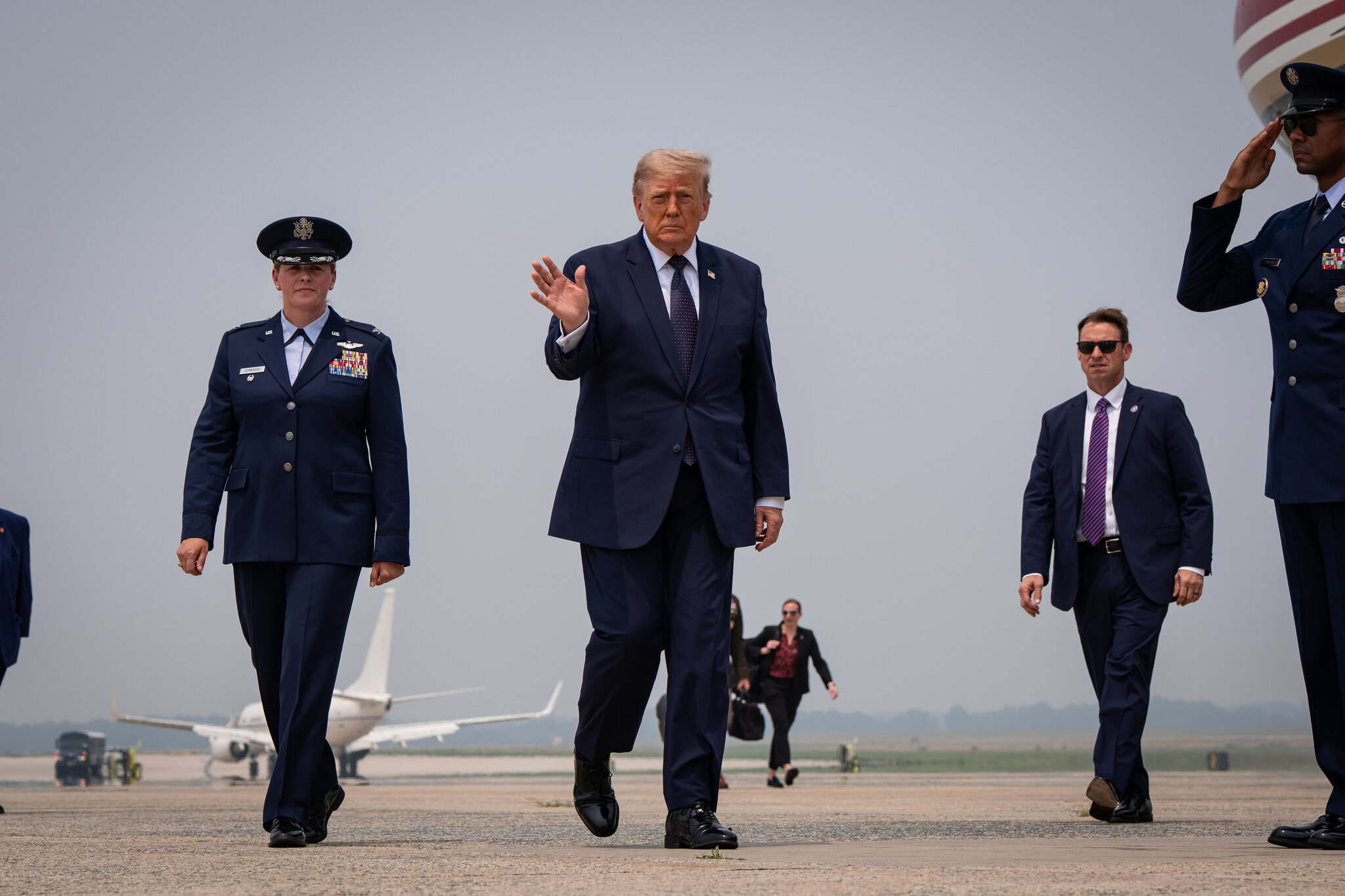 Trump Threatens Canada With Tariffs for Wildfire Smoke Over U.S.