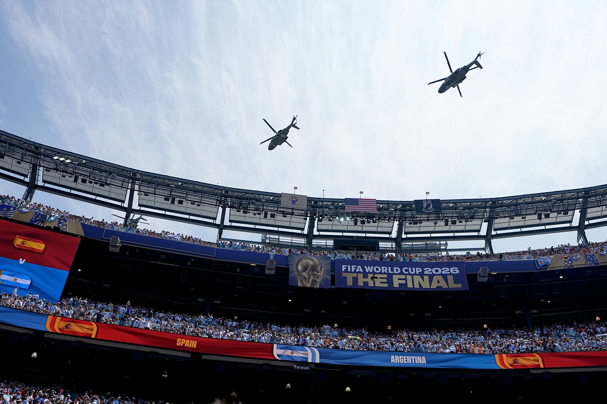 At World Cup Final, Trump Seeks to Bask in Another Sports Championship