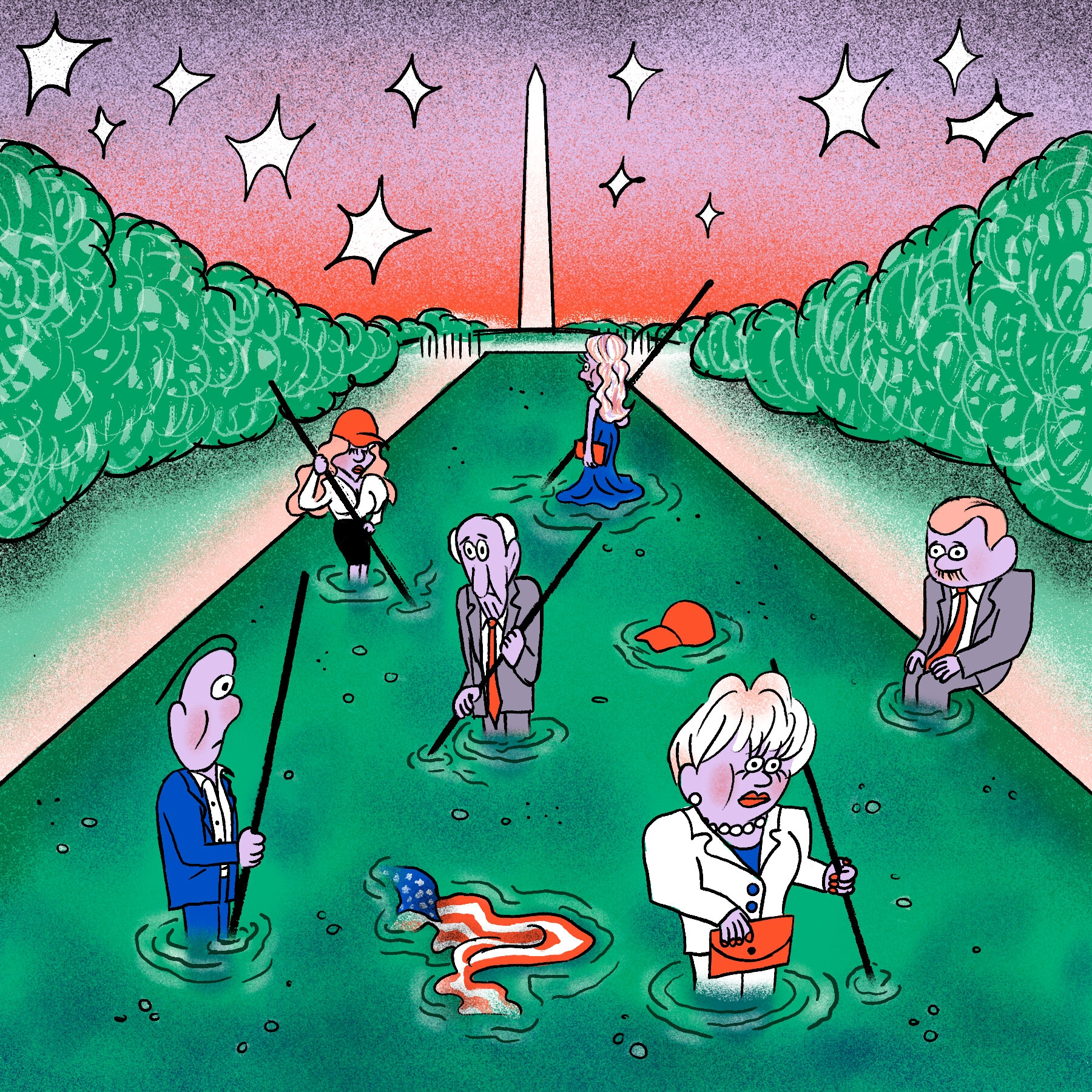 It’s No Longer So Much Fun to Be MAGA in Washington