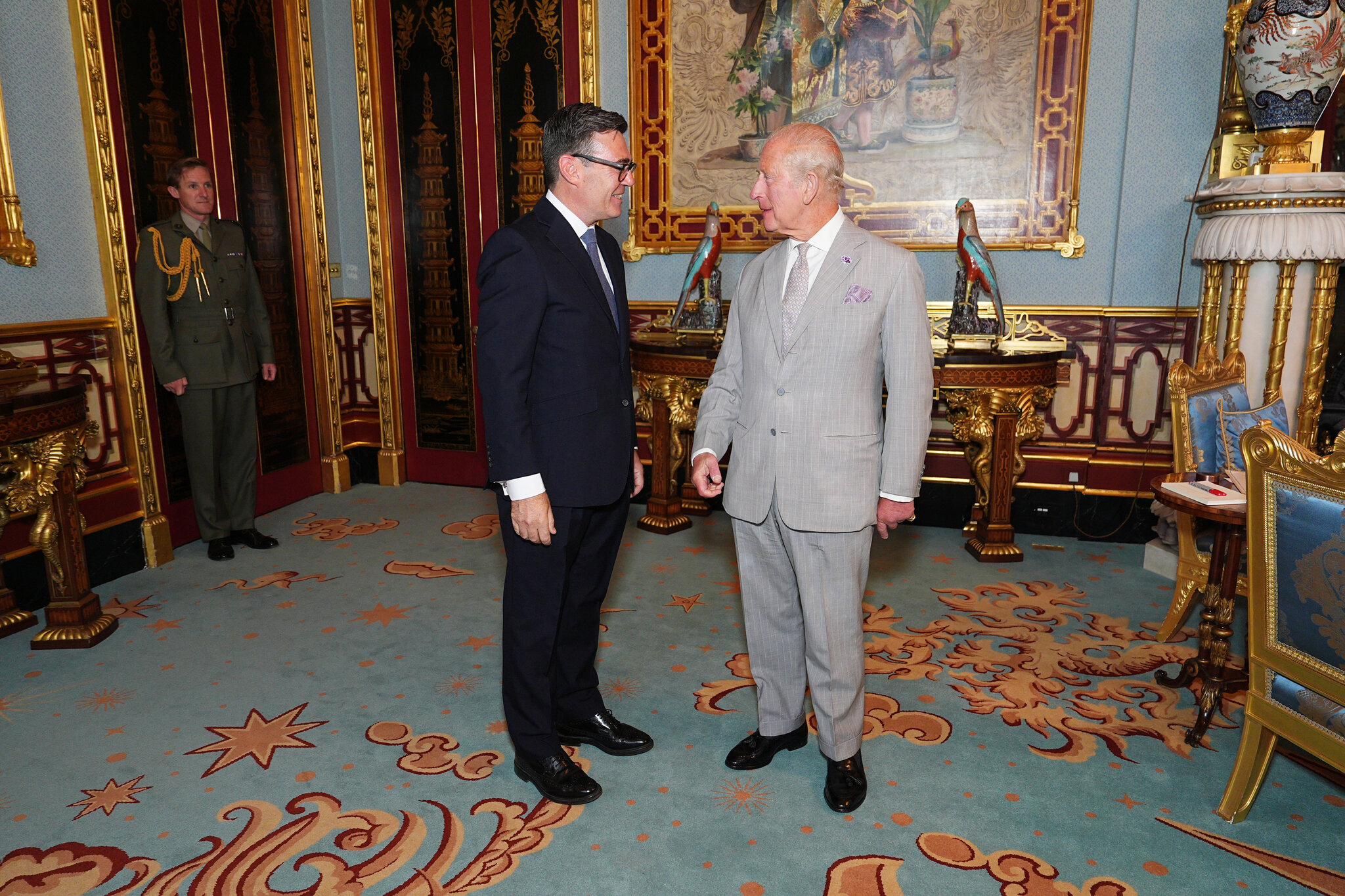 Burnham’s Day 1 as Prime Minister: A Homeless Shelter, a Palace and Downing Street